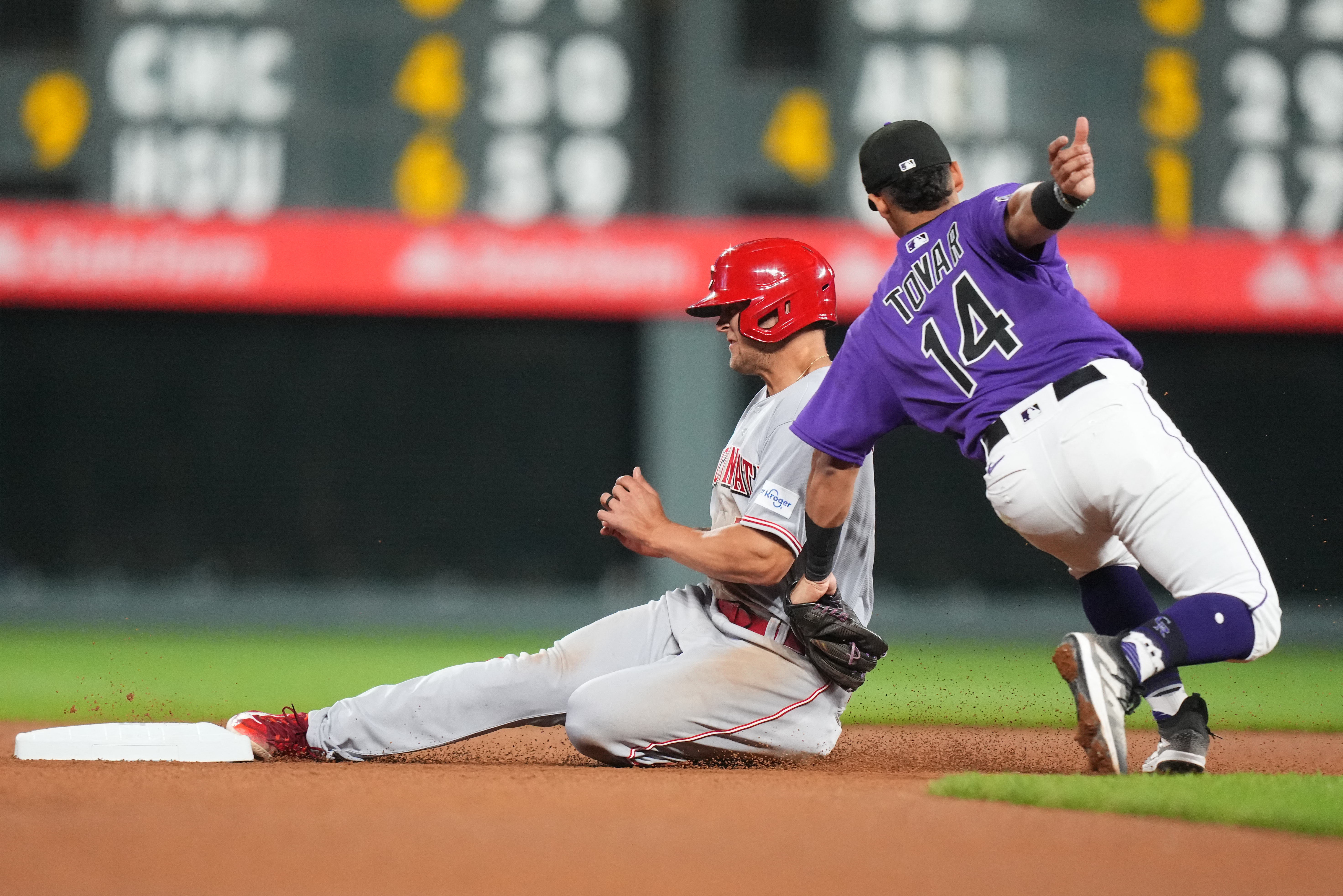 Doyle has first 2-HR game, Castro 2-run double lifts Rockies past Reds 9-8