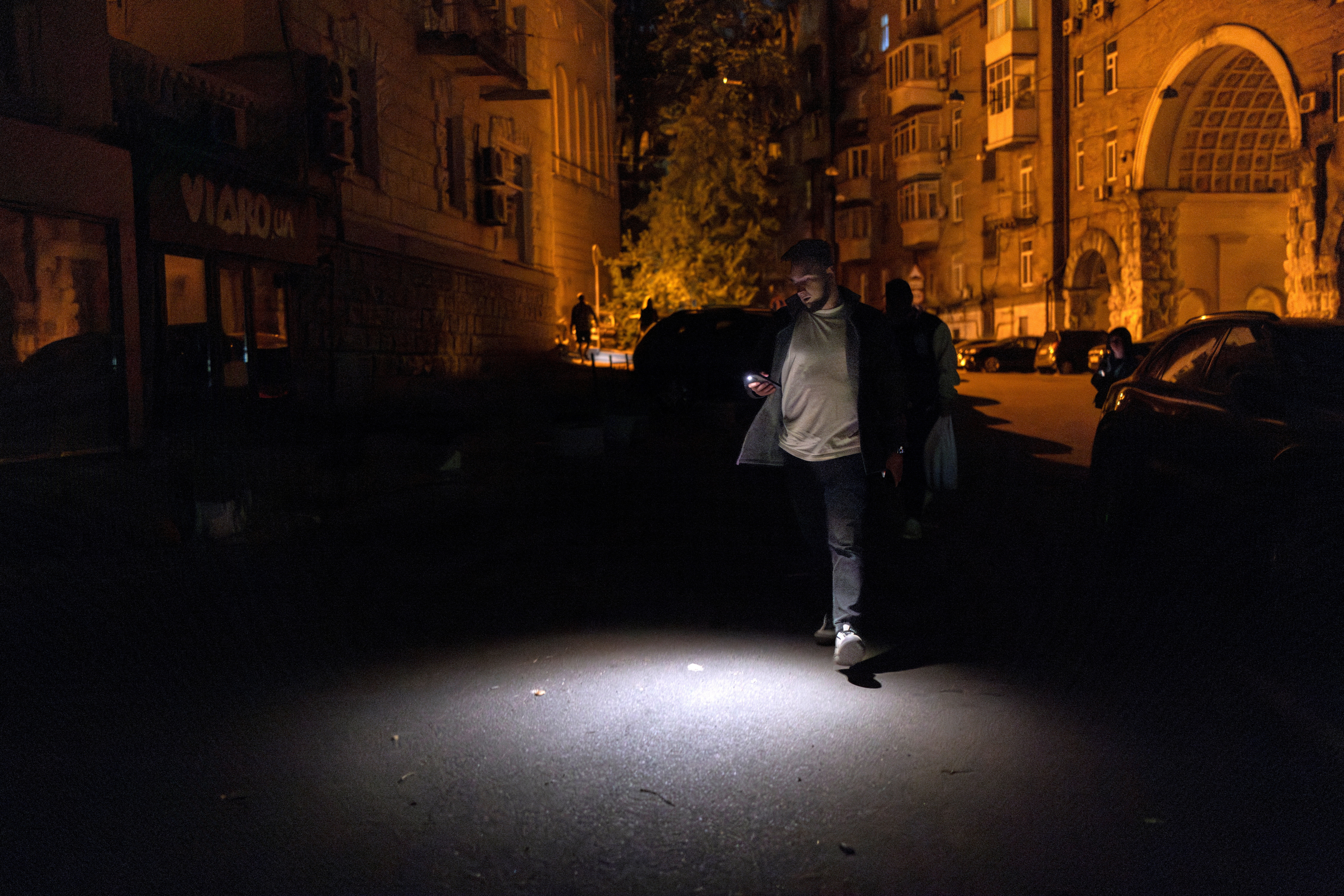 Partial electricity blackout in Kyiv