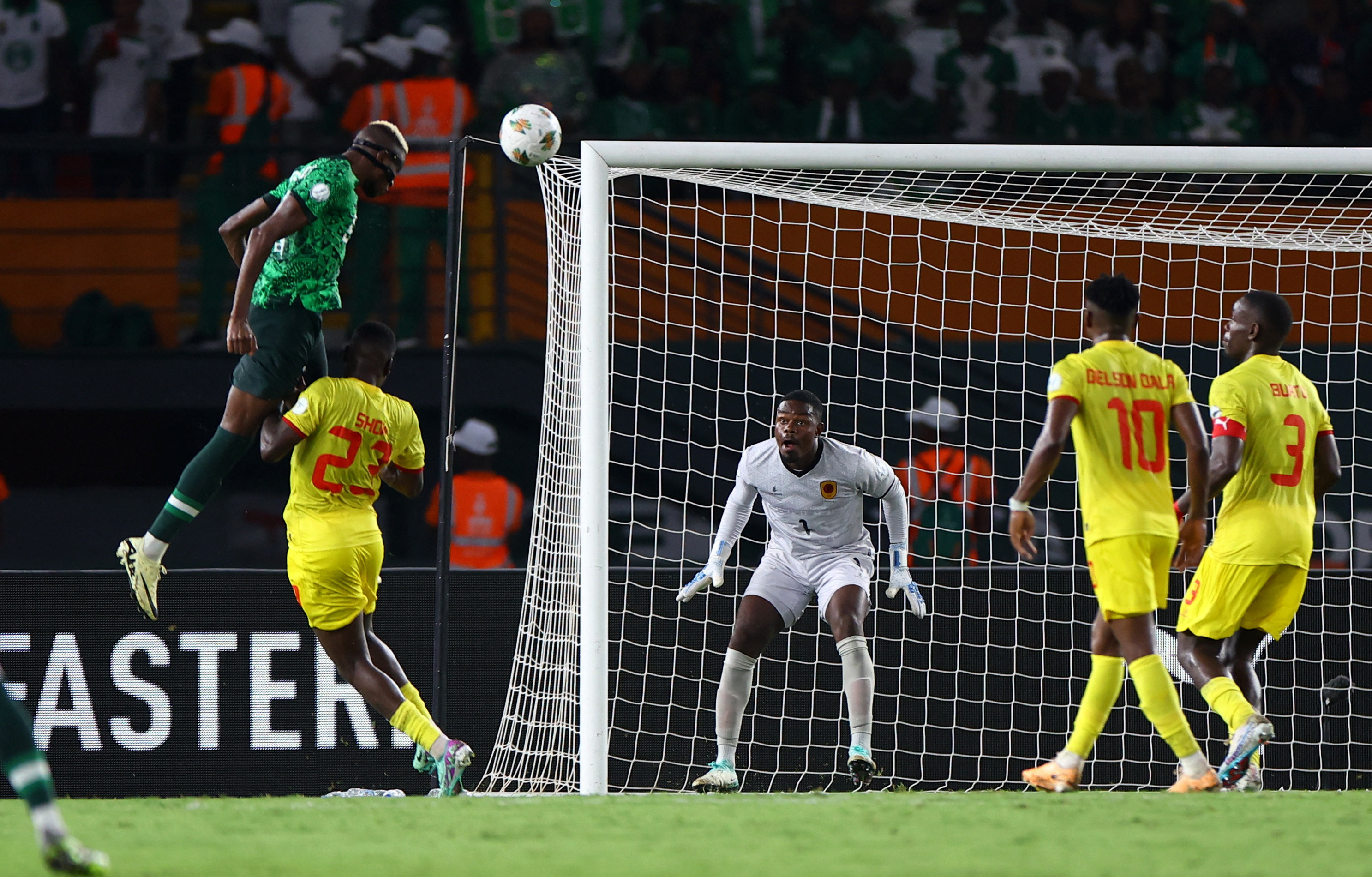 Nigeria beat Angola to advance to Cup of Nations semifinal Reuters