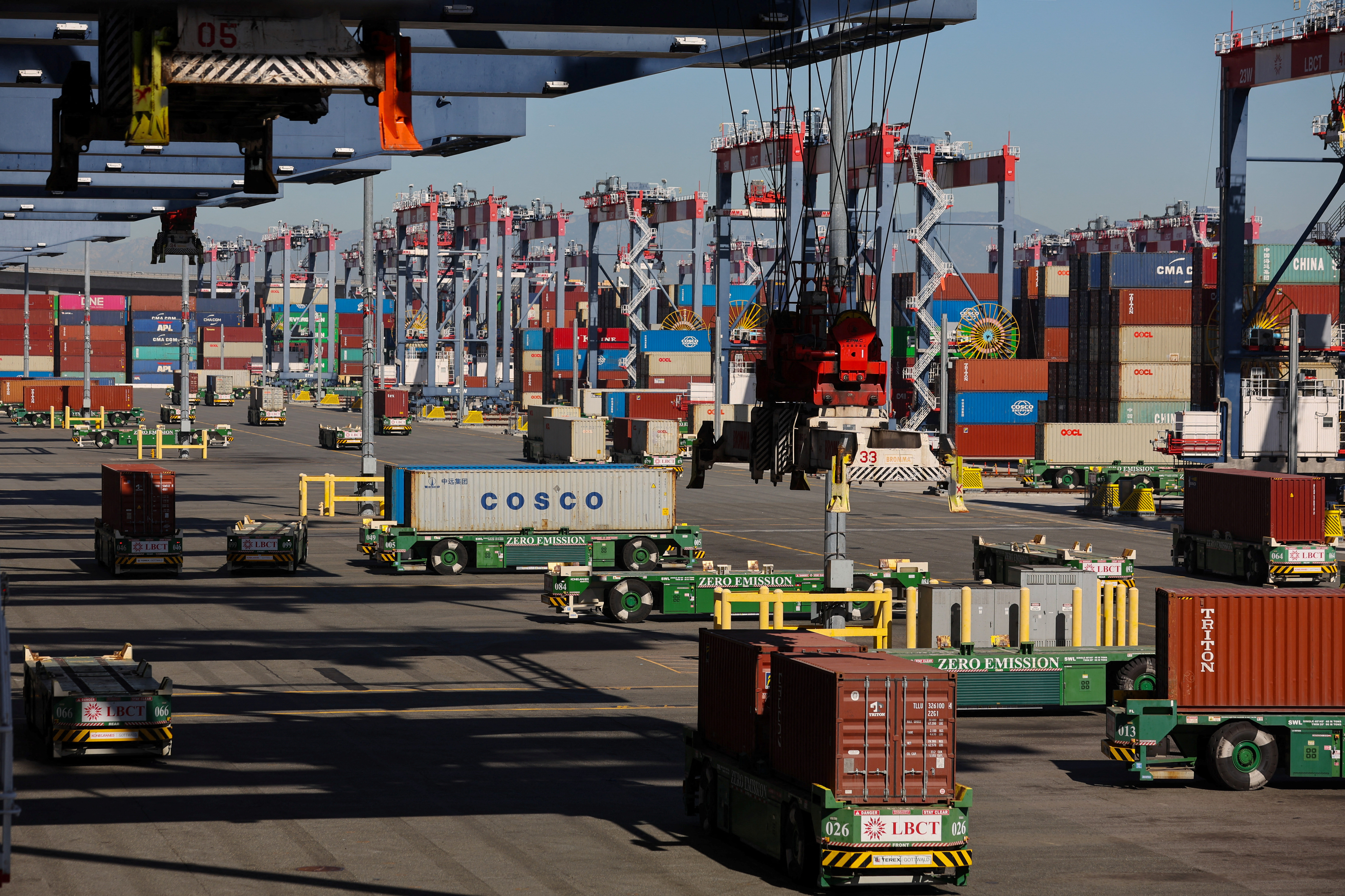 Automation expands at Long Beach Container Terminal in California
