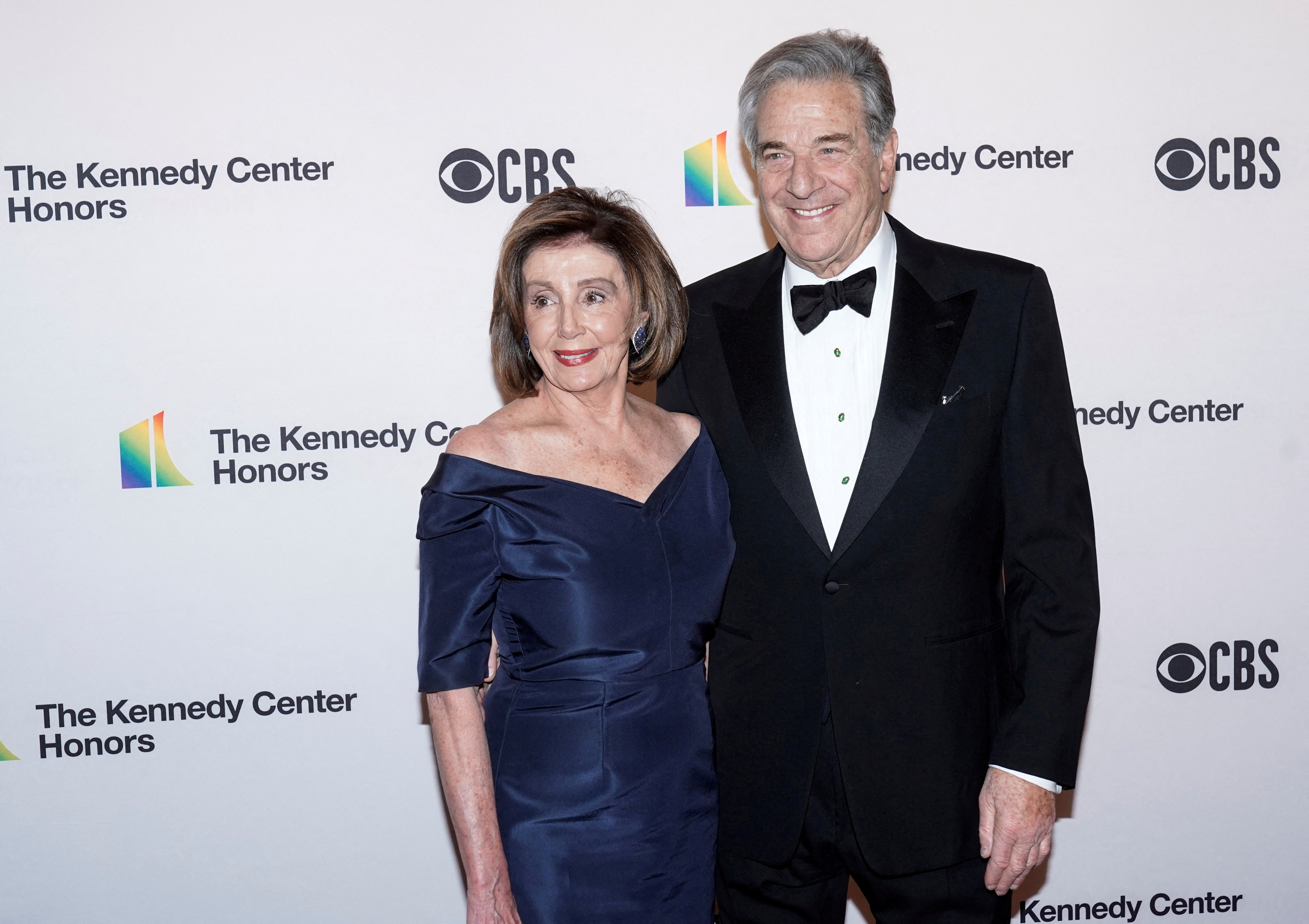 Speaker of the House Nancy Pelosi (D-CA) and her husband Paul Pelosi arrive for the 42nd Annual Kennedy Awards Honors in Washington