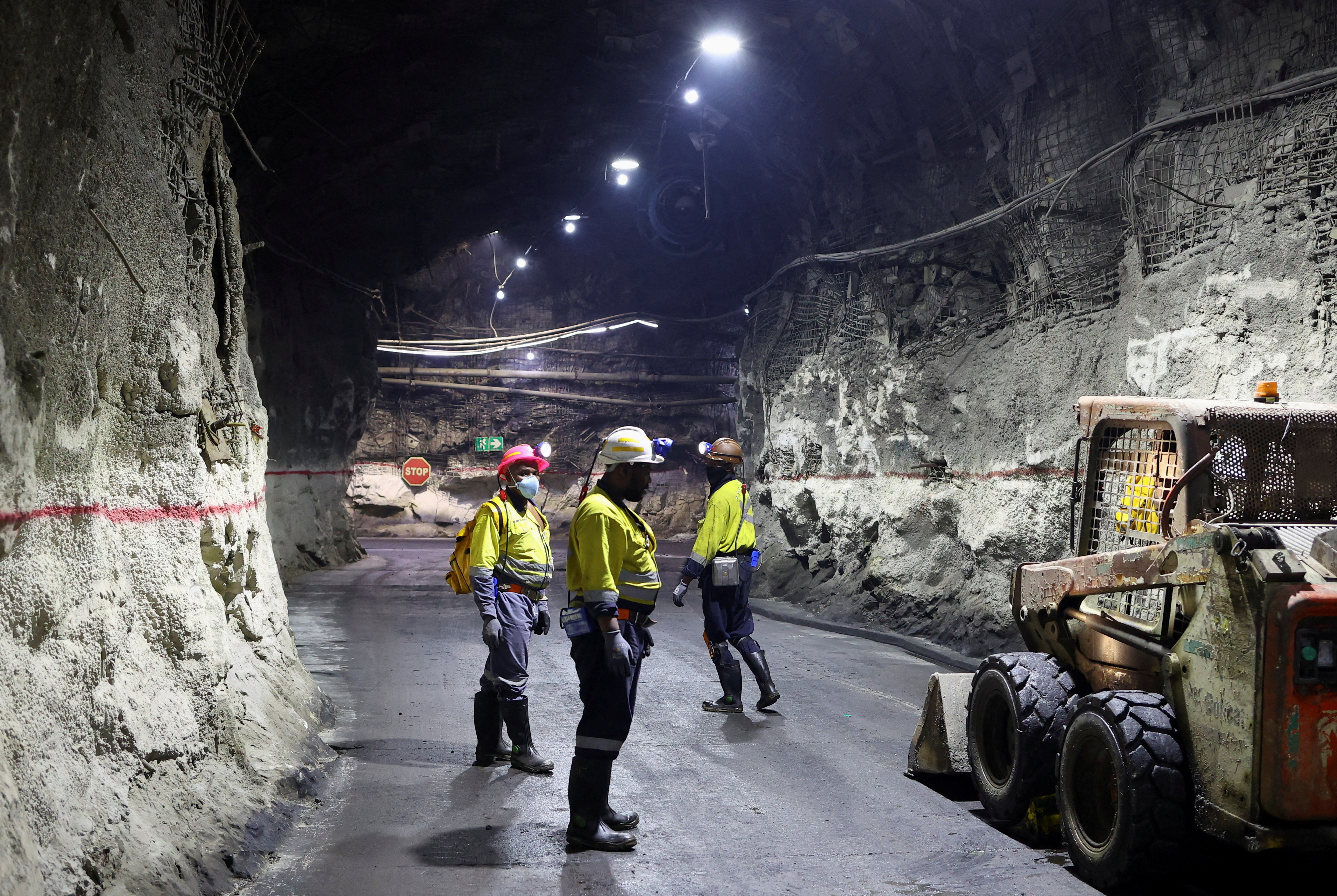 South Africa's mining output falls further below pre-pandemic