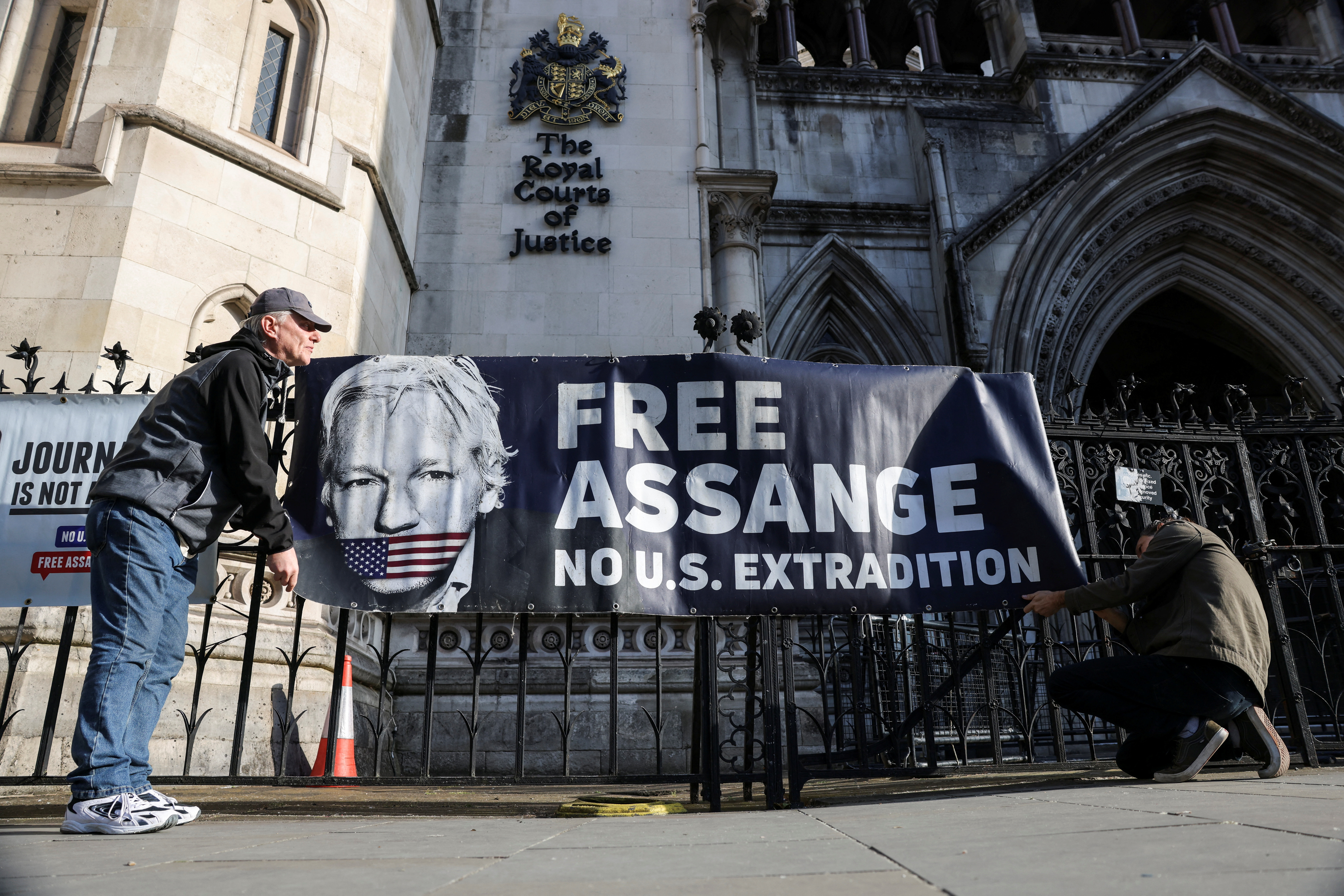 Extradition hearing of WikiLeaks founder Julian Assange, in London