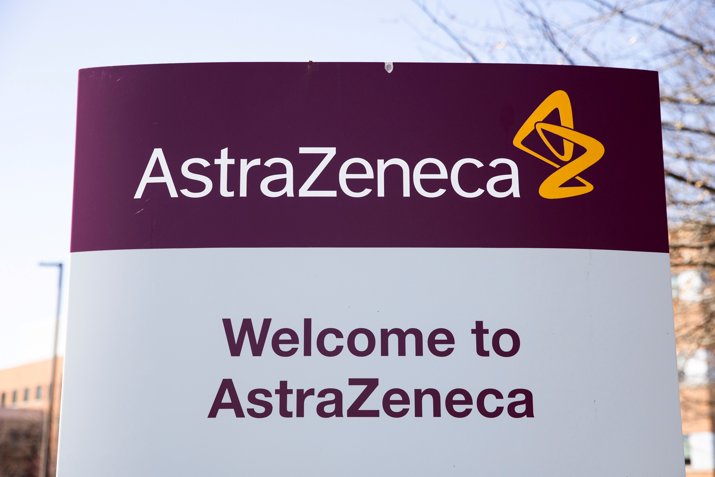 Exterior photos of the North America headquarters of AstraZeneca