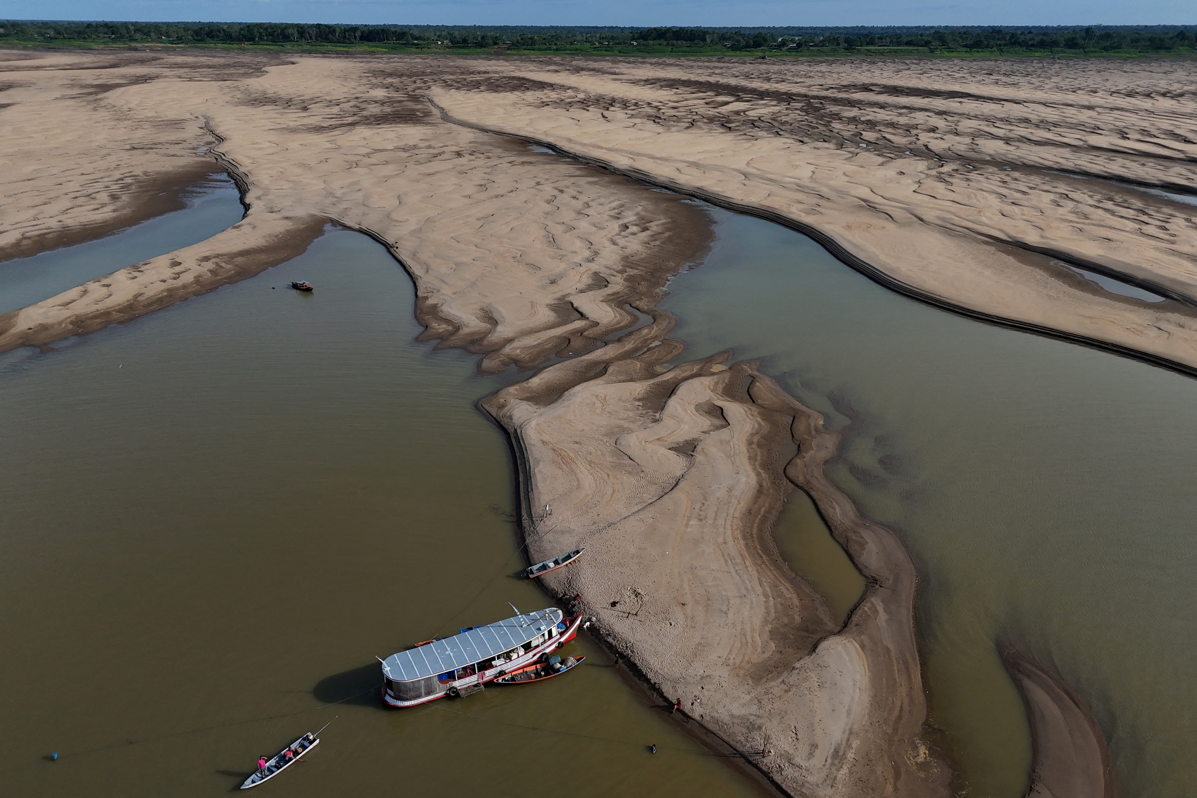 Brazil's most intense and widespread drought in the Amazon