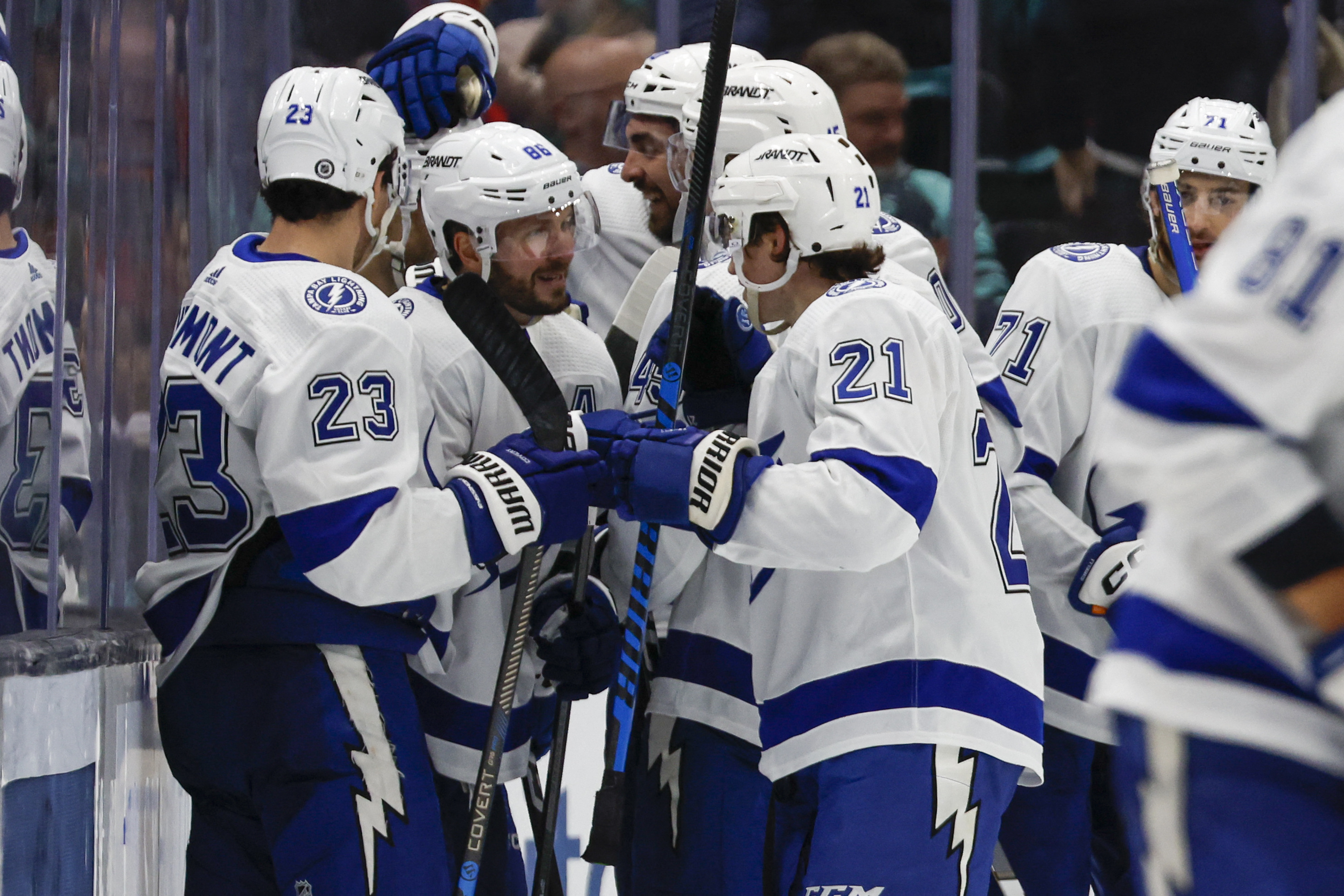 Nikita Kucherov strikes as Lightning beat Kraken in OT | Reuters