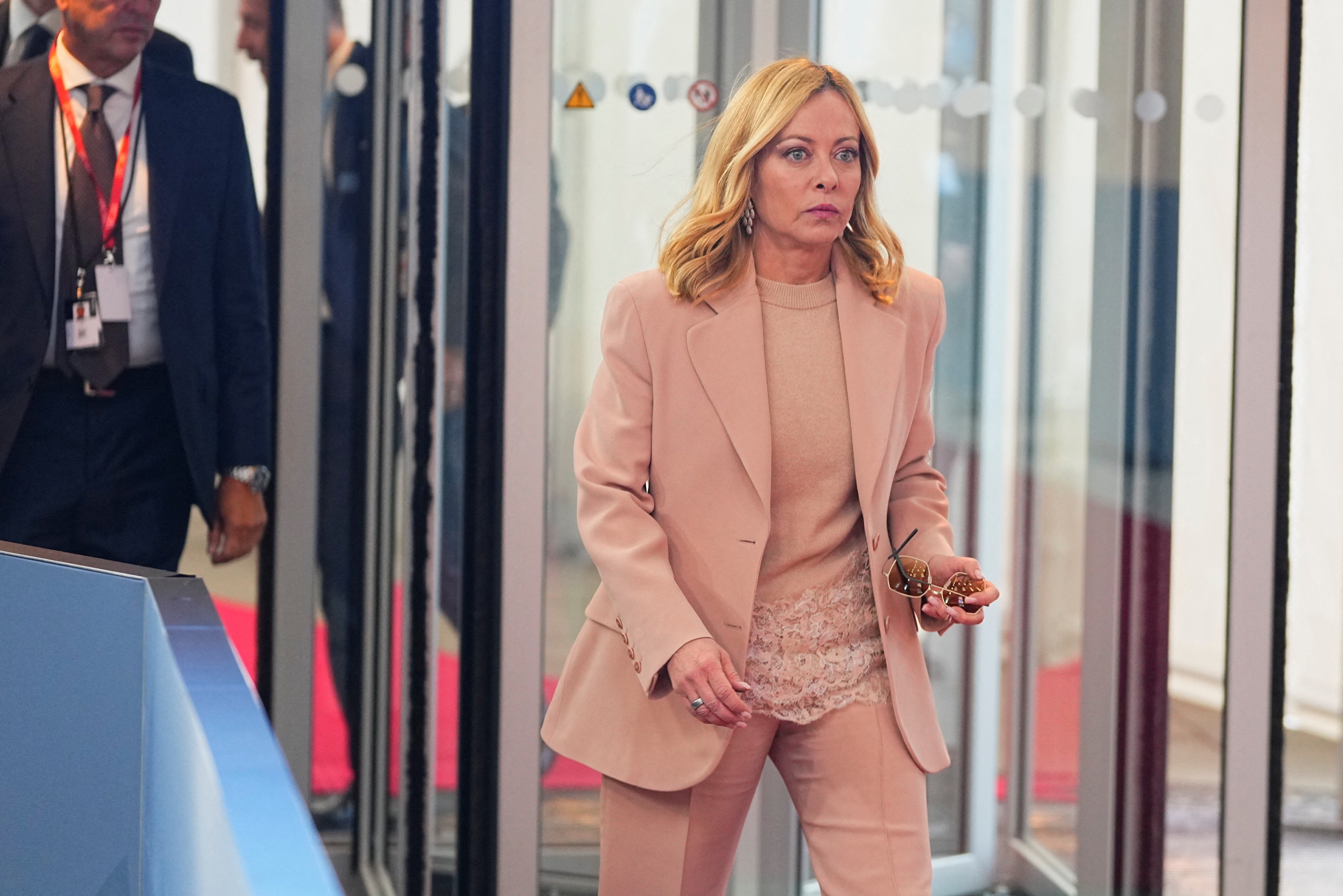 Italy's Meloni says she has been denounced to ICC for complicity