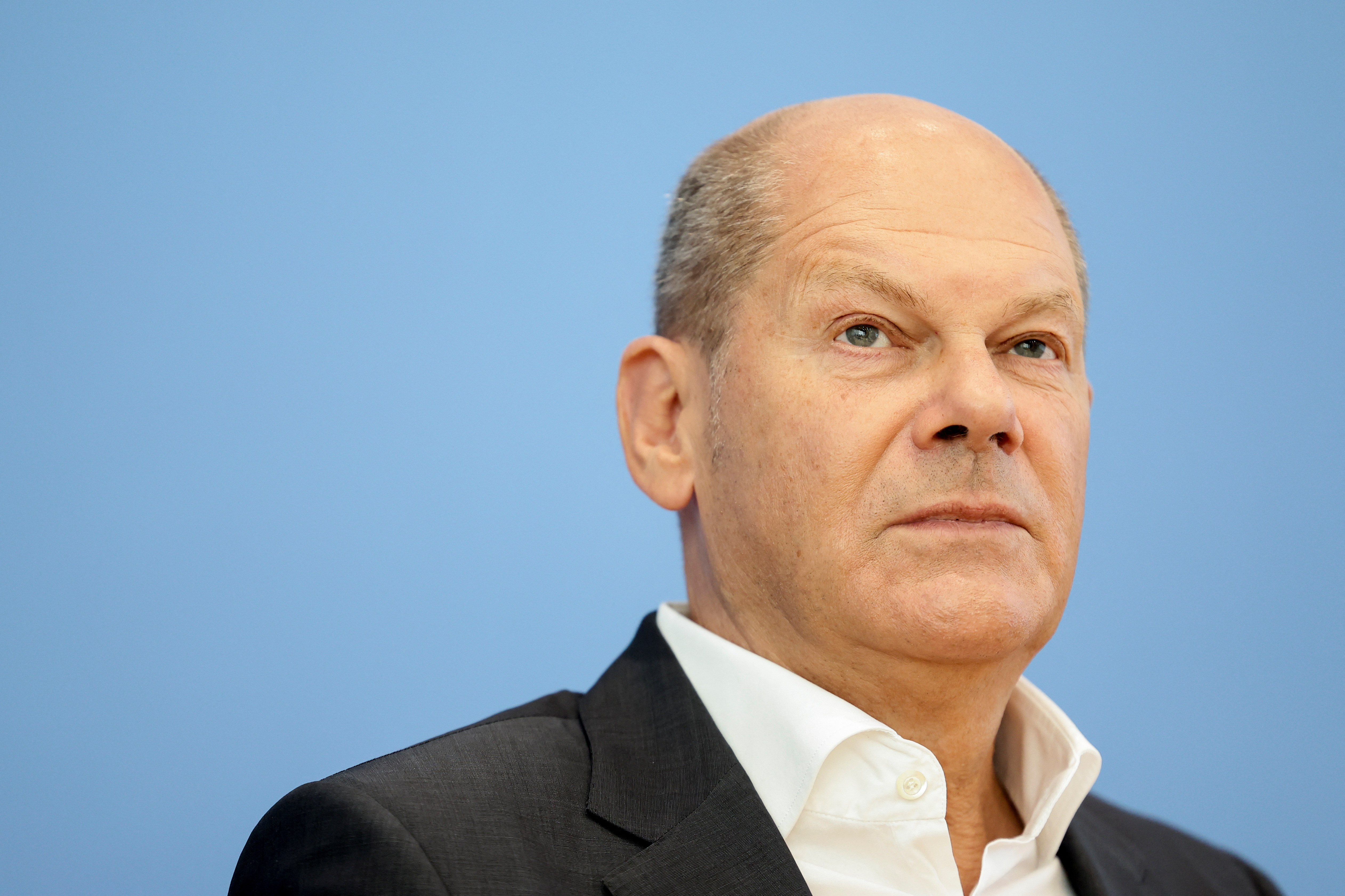 German Chancellor Scholz holds summer news conference in Berlin