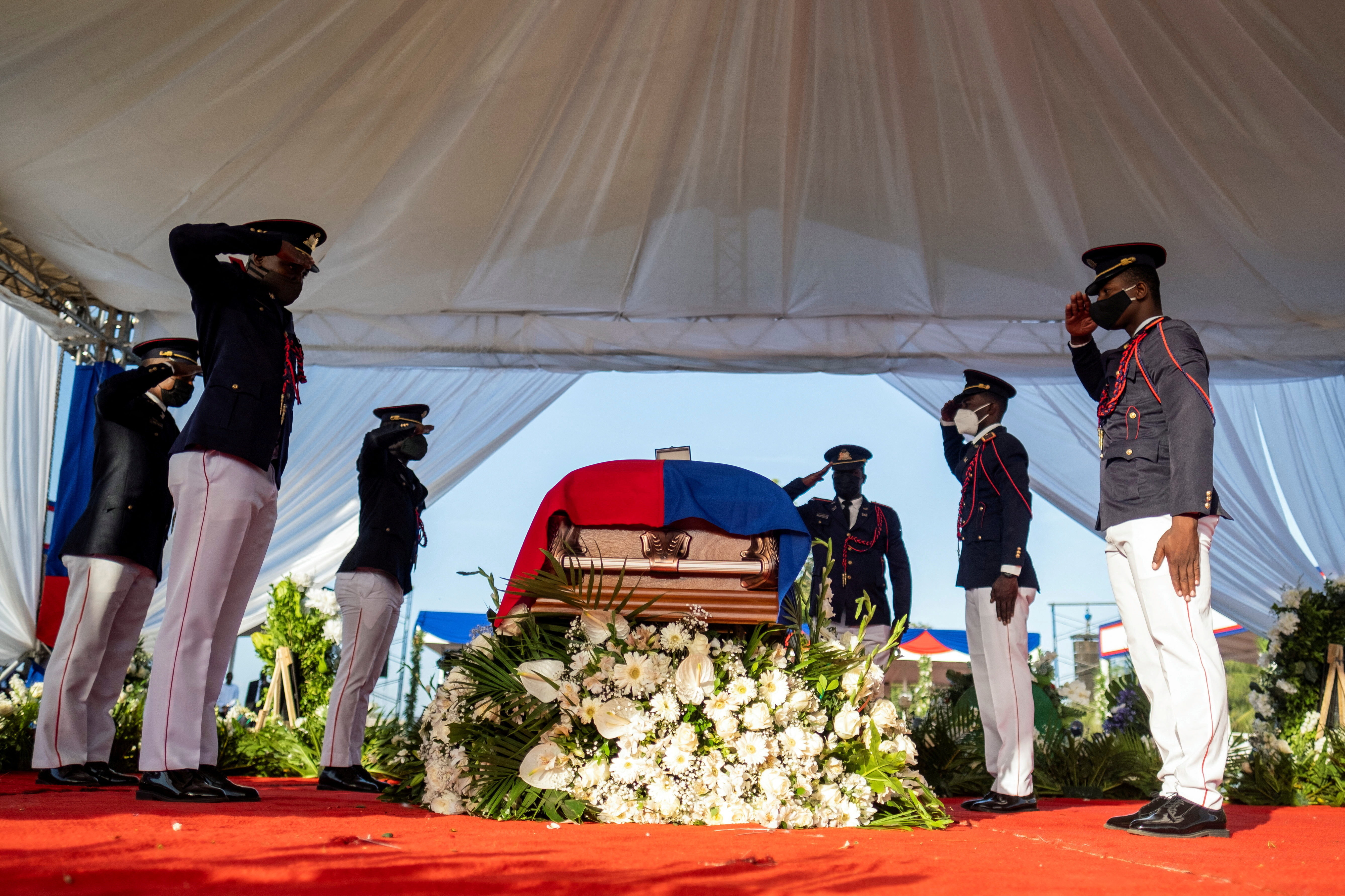 Haiti holds funeral for assassinated President Jovenel Moise in Cap-Haitien