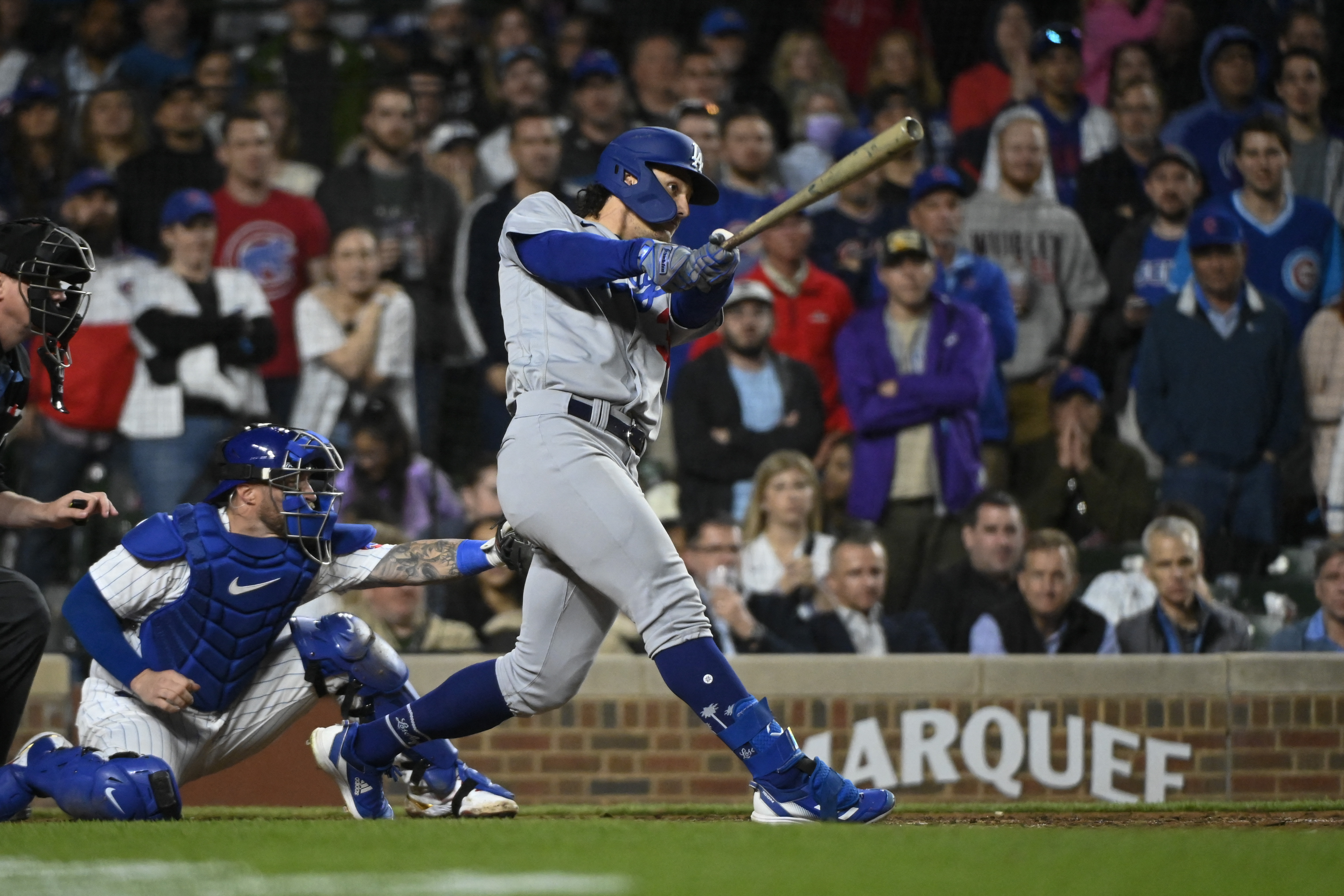 James Outman's 9th-inning grand slam propels Dodgers past Cubs, National  Sports