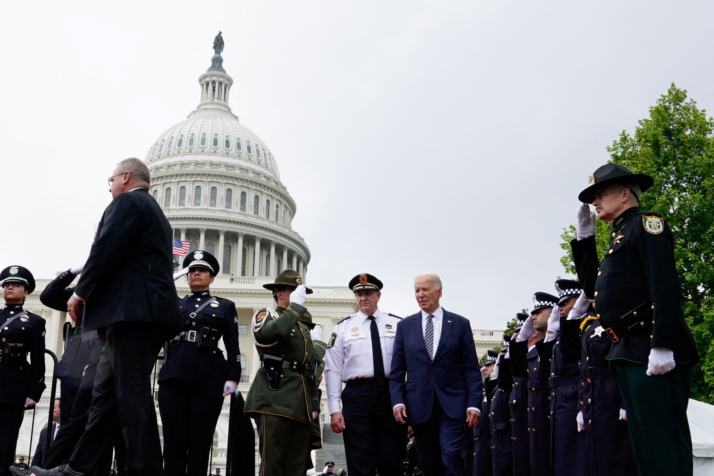 Annual National Peace Officers' Memorial Service at the U.S. Capitol in Washington