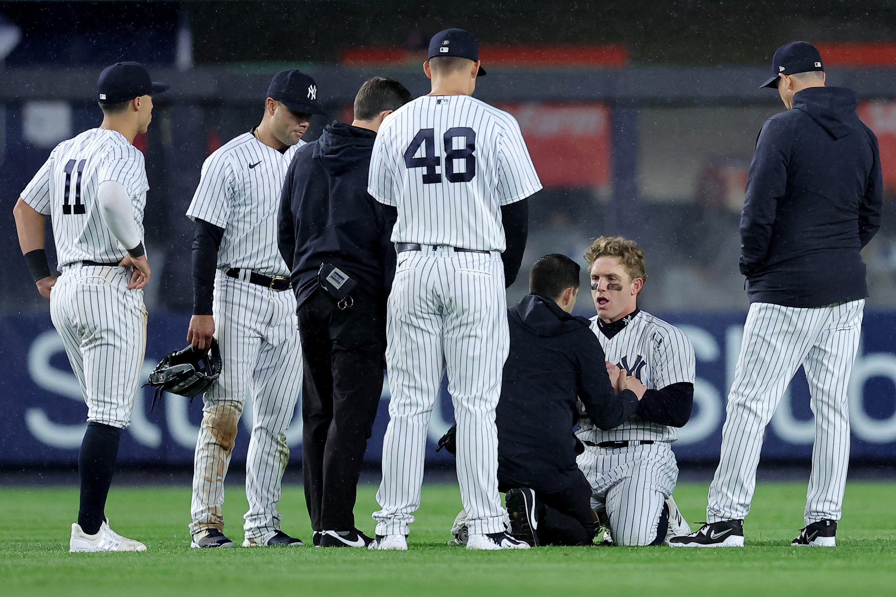 Jose Trevino, Yankees walk off in 10th to beat Guardians