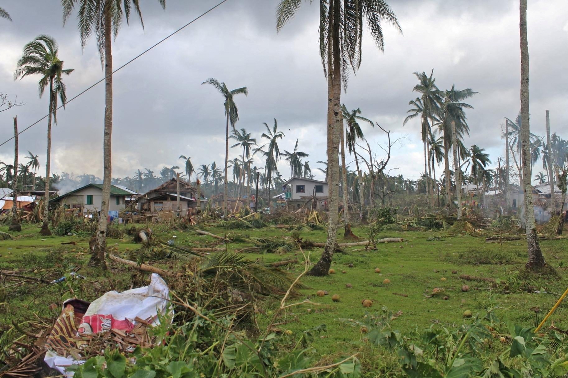 Typhoon Rai aftermath in the Philippines