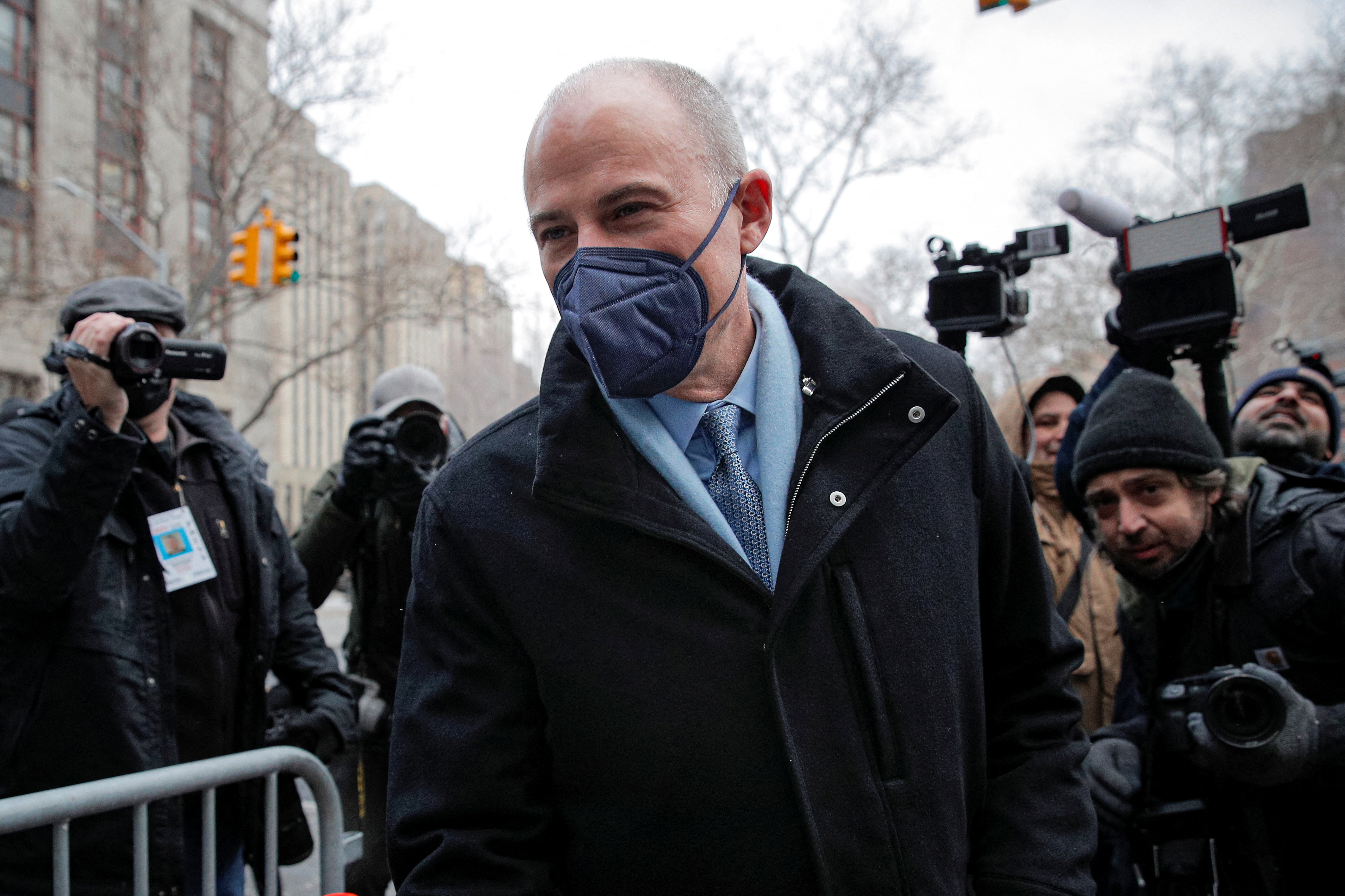 Former attorney Michael Avenatti arrives at the United States Courthouse in New York
