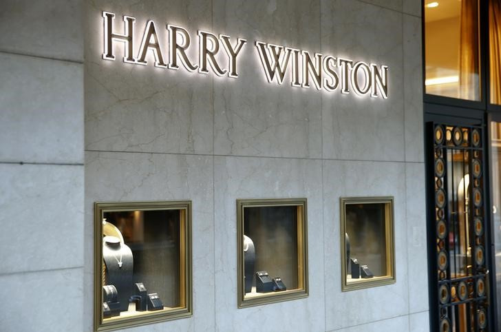 A shop of U.S. jeweler Harry Winston seen in St. Moritz