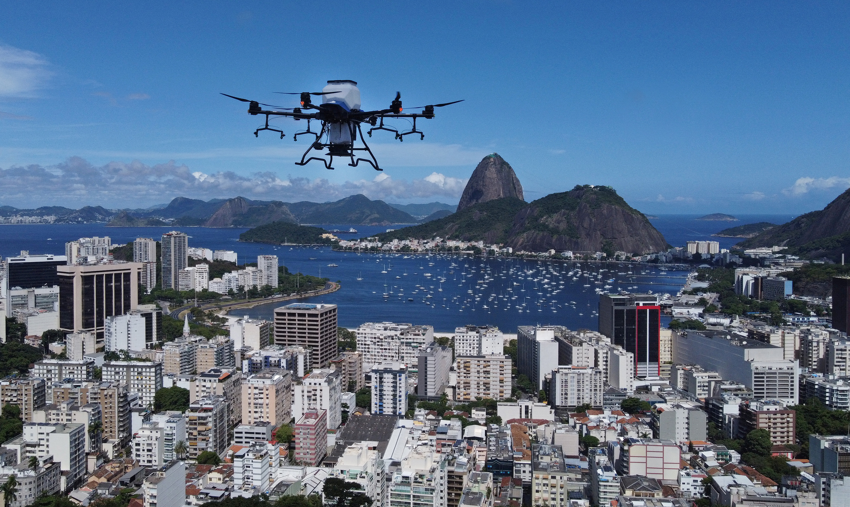 Drones and AI team up to reforest Rio de Janeiro