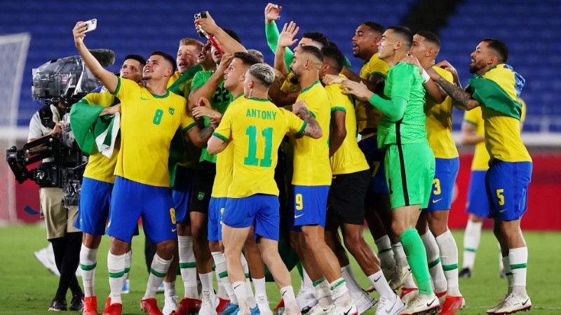 GOAL - The Brazil squad that won gold at the last Olympic Games 🇧🇷 How  many can you name? 👇