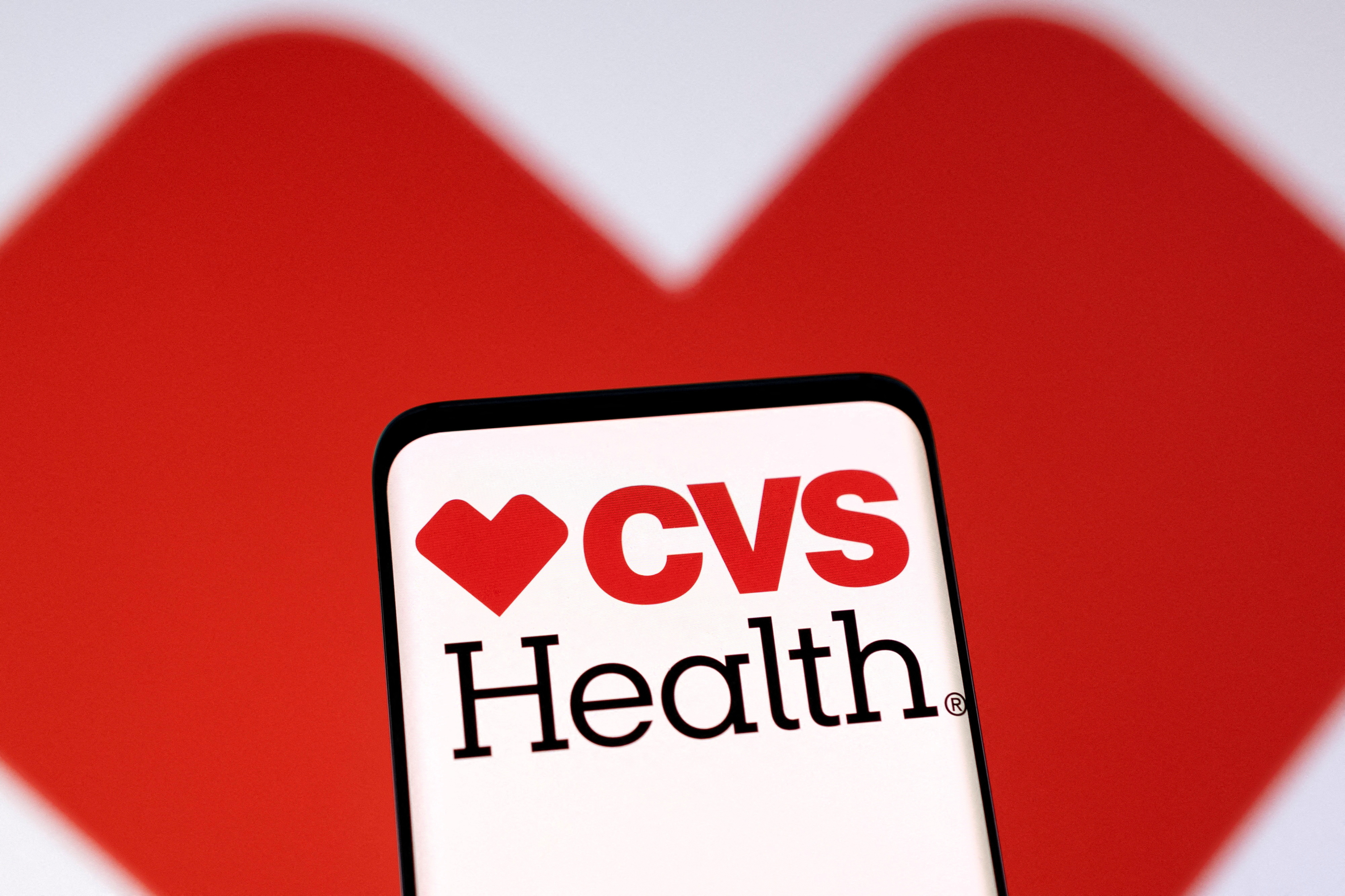 Illustration shows CVS Health logo