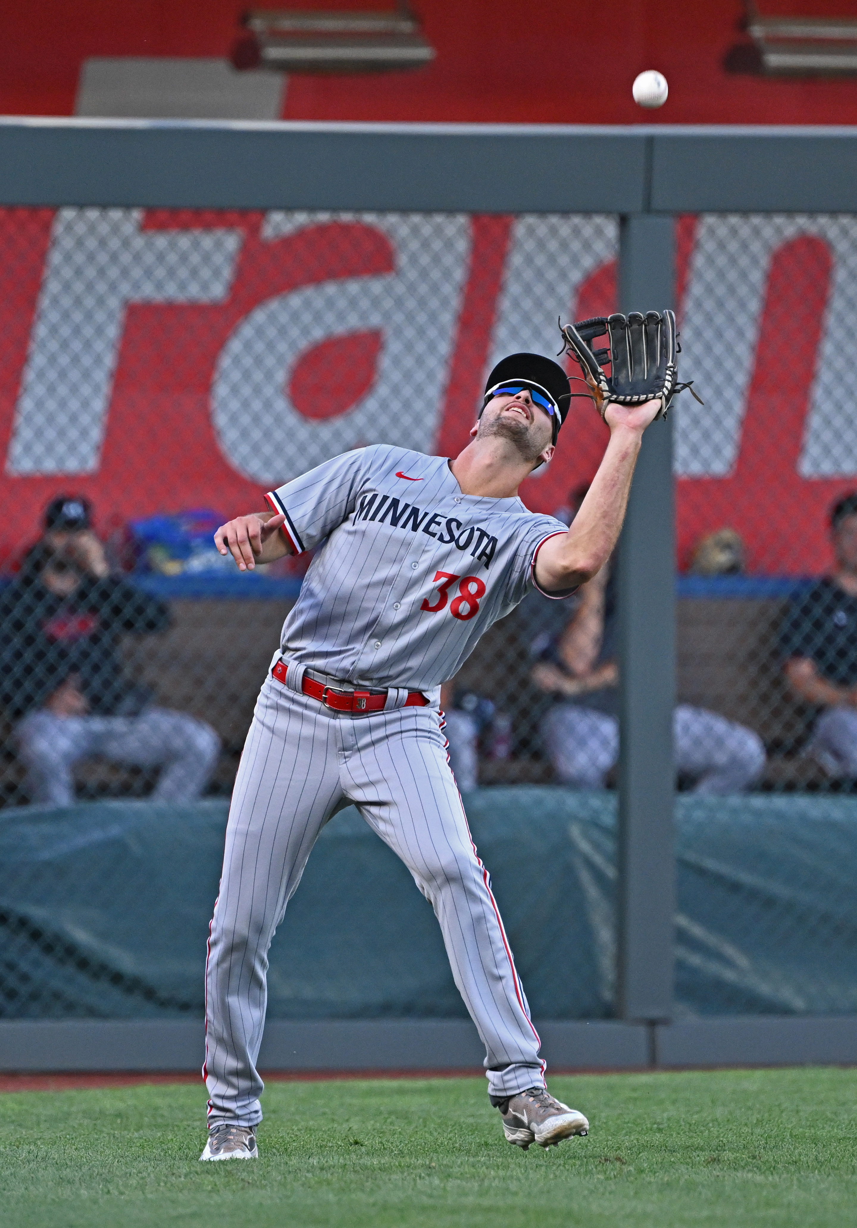 Kansas City, United States. 30th Mar, 2023. Kansas City Royals shortstop  Bobby Witt Jr. (7) hits a Minnesota Twins pitch during the first inning on  the Opening Day at Kauffman Stadium in