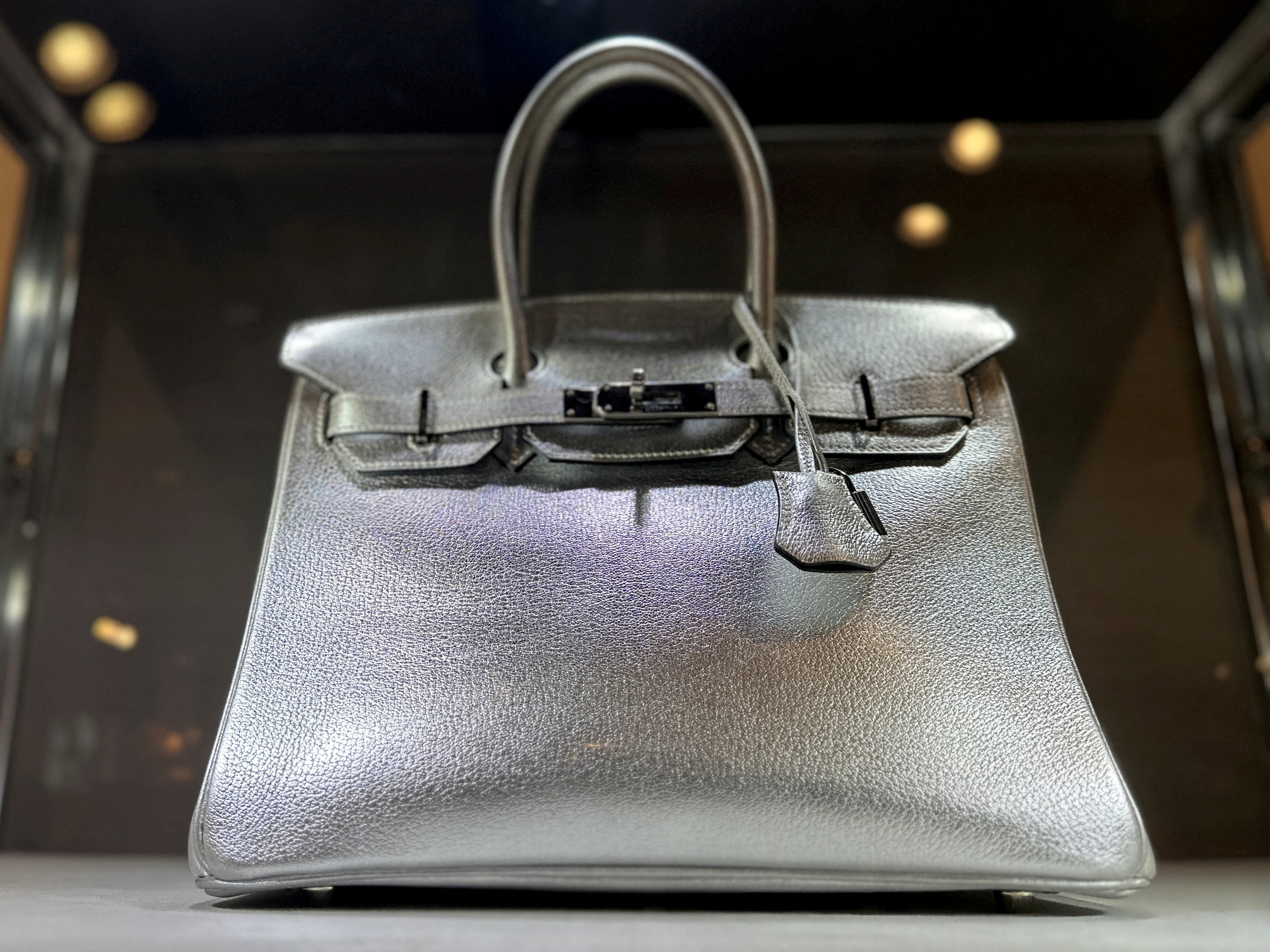 Luxury handbags up for auction at Sotheby's, NYC