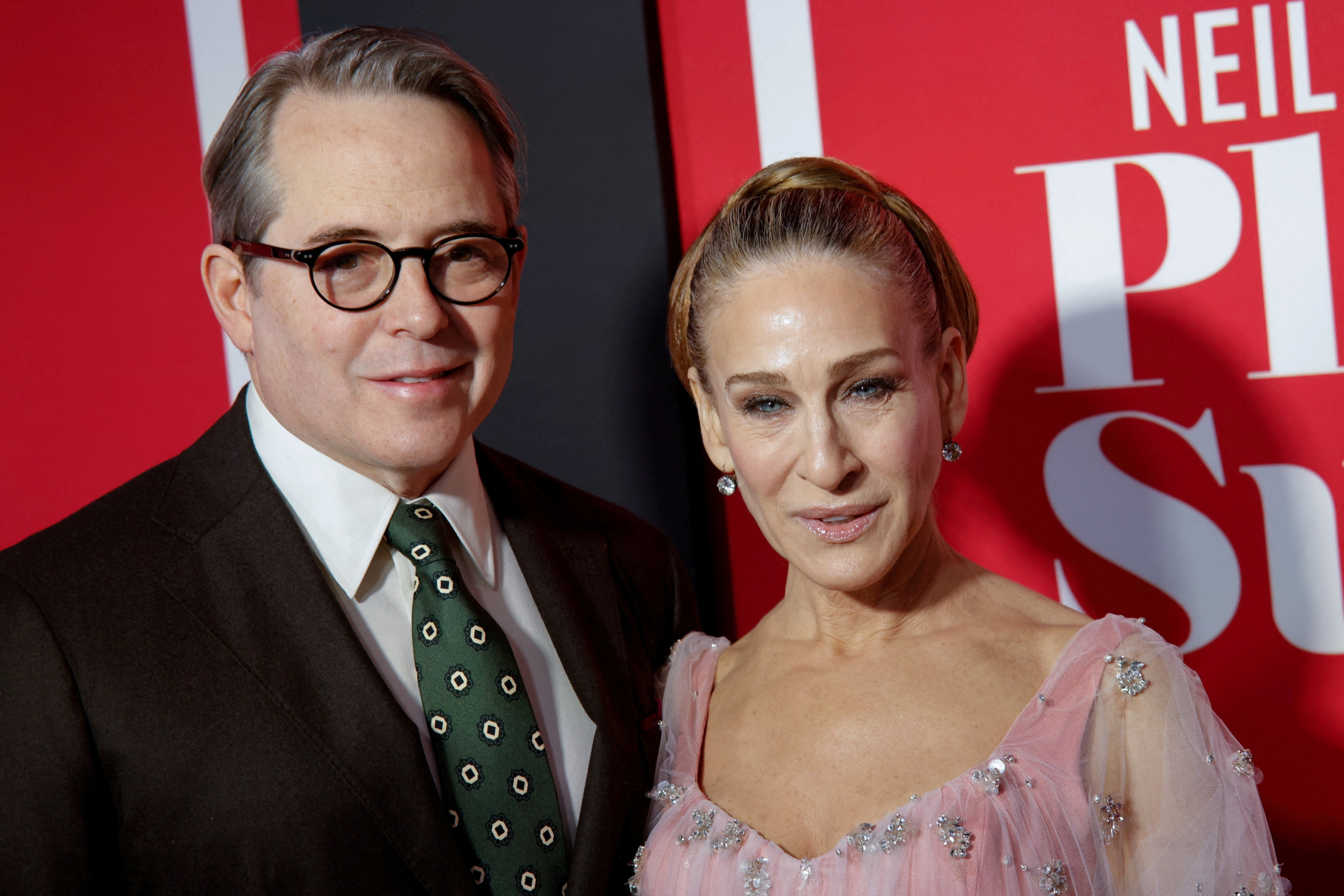 Sarah Jessica Parker, husband Broderick play troubled couples on London  stage | Reuters