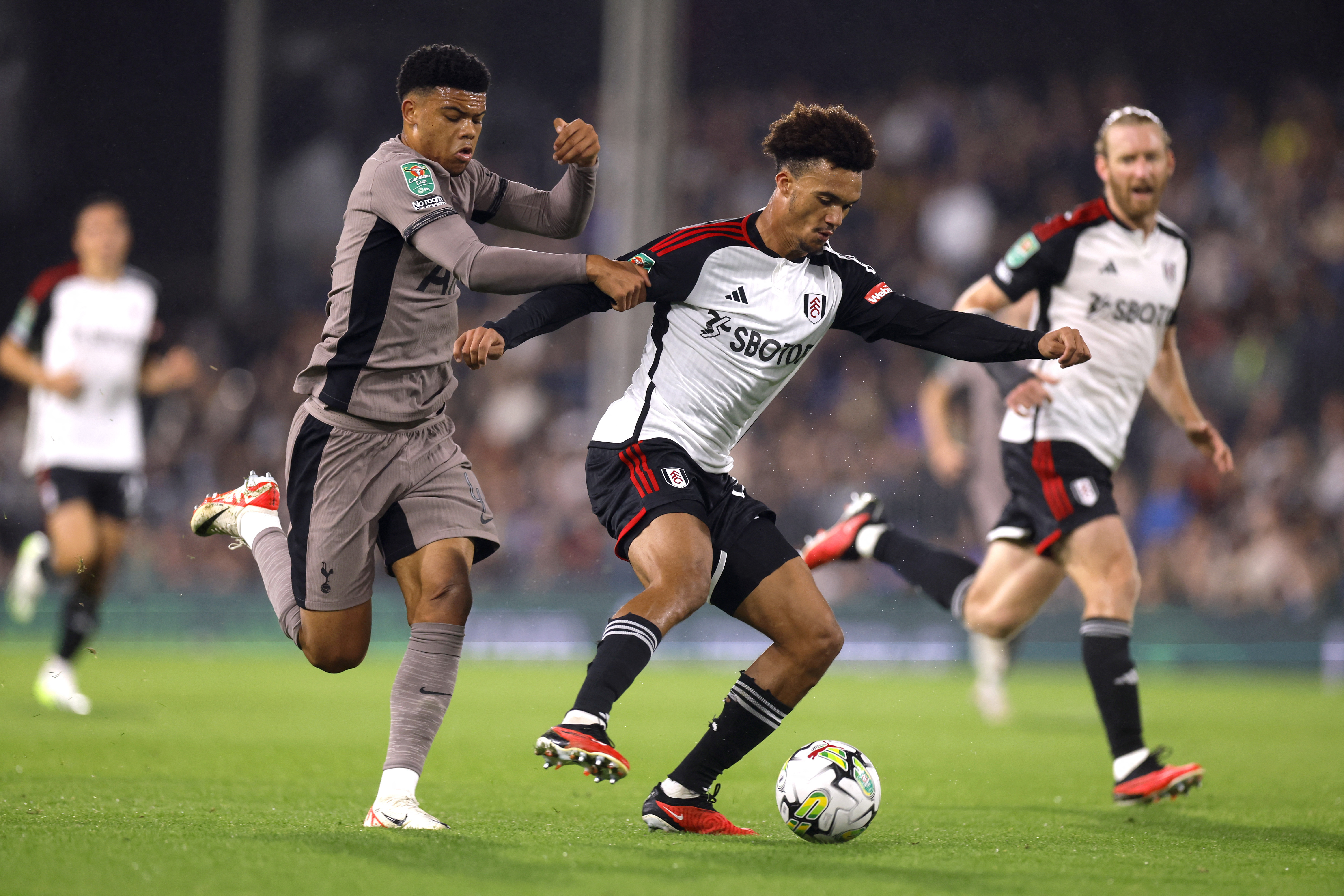 Fulham beat Tottenham on penalties in League Cup, Leeds knocked out Reuters