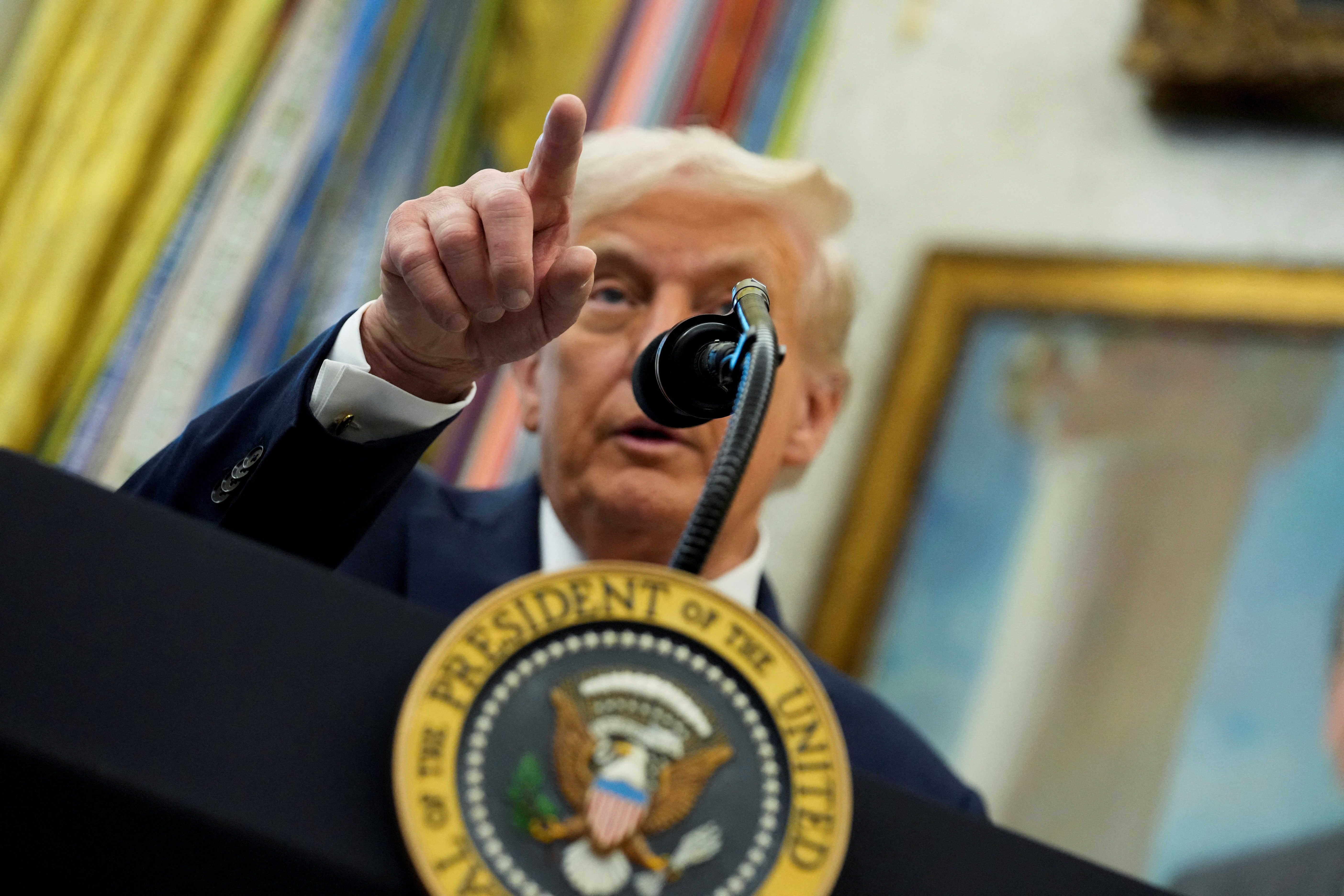 トランプ氏「おそらく政府閉鎖になる」、民主党に「不可逆的」変更を