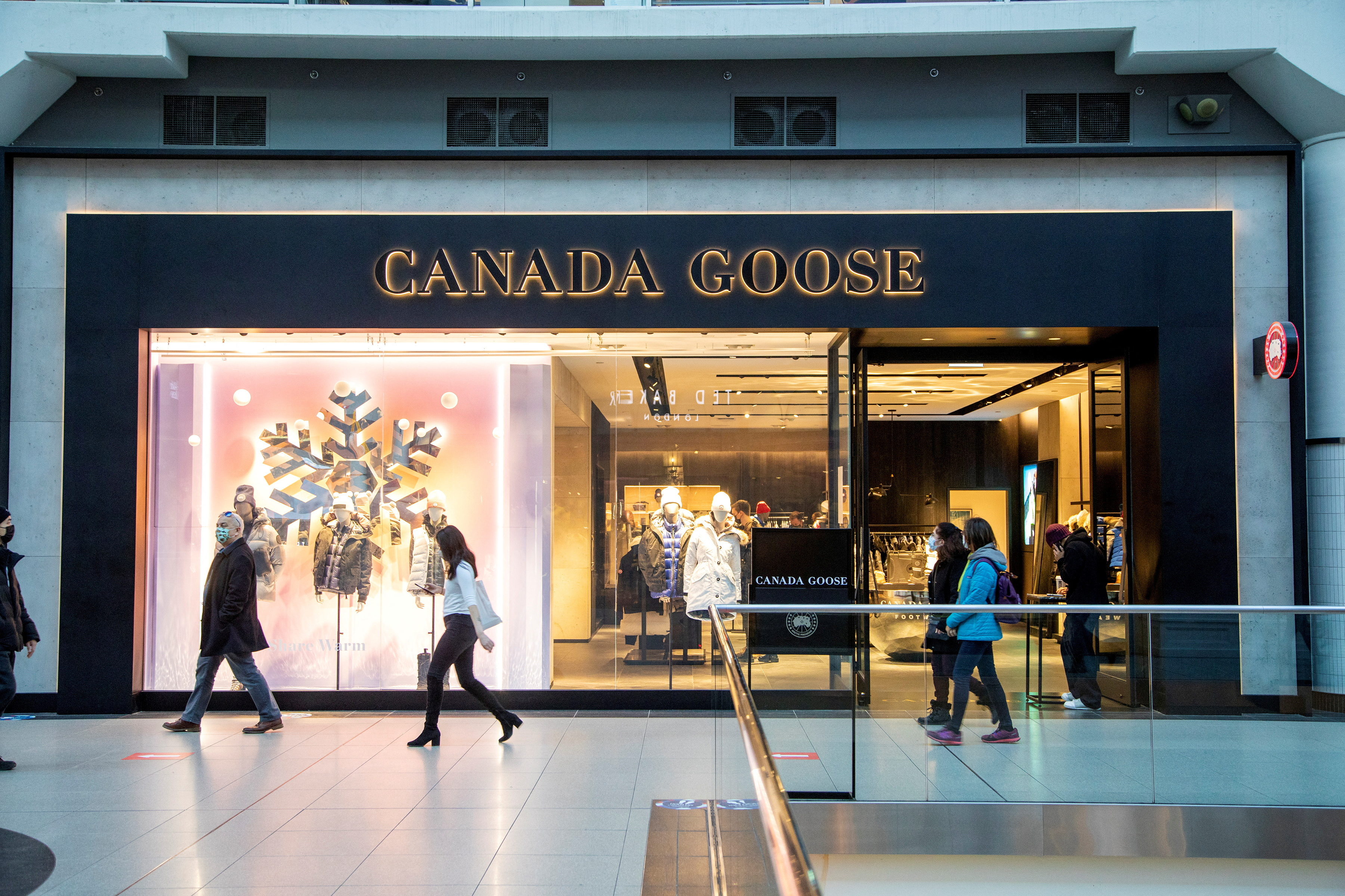 A Canada Goose store in Toronto