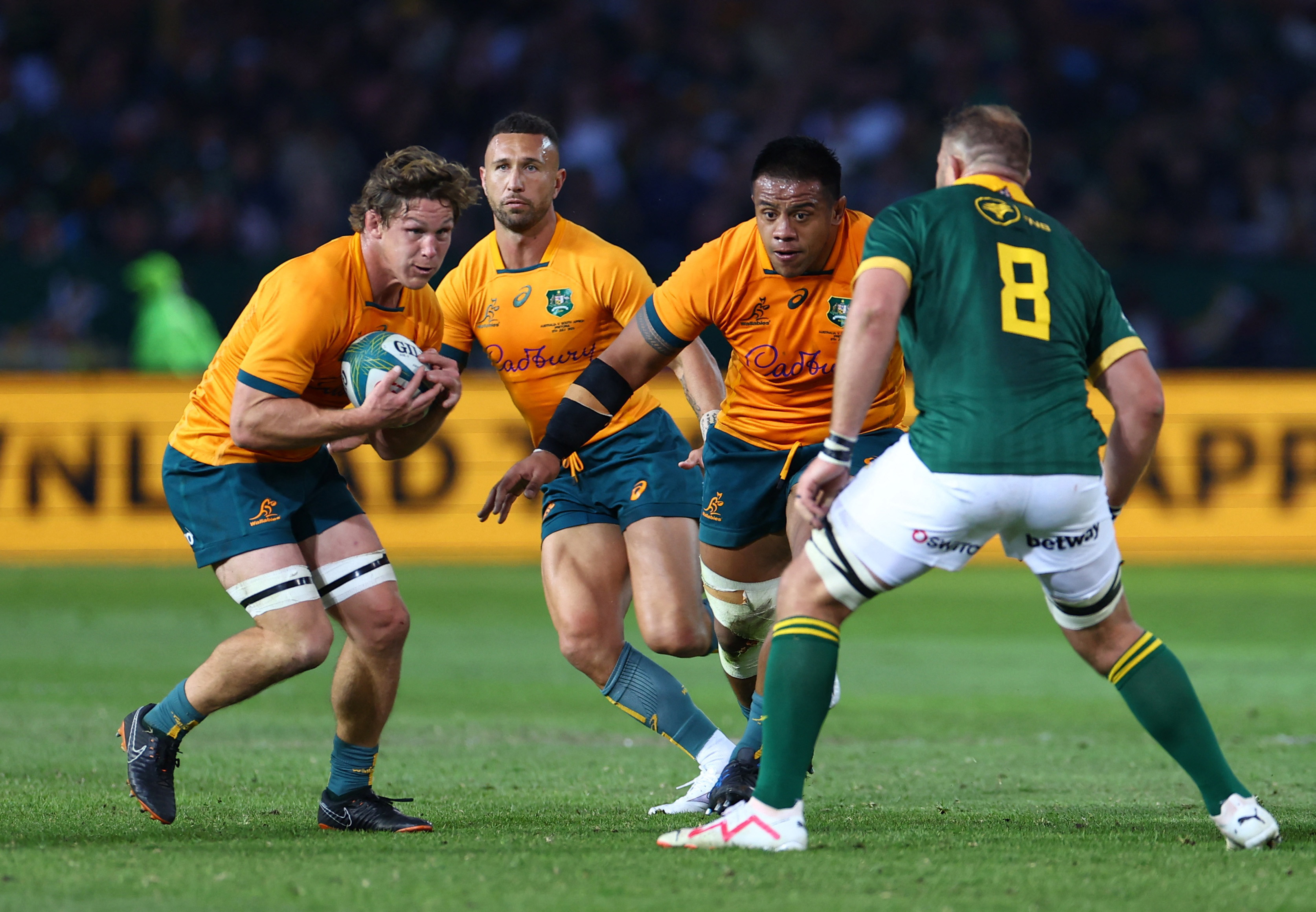 Wallabies expect big improvement from forwards in Pumas clash Reuters
