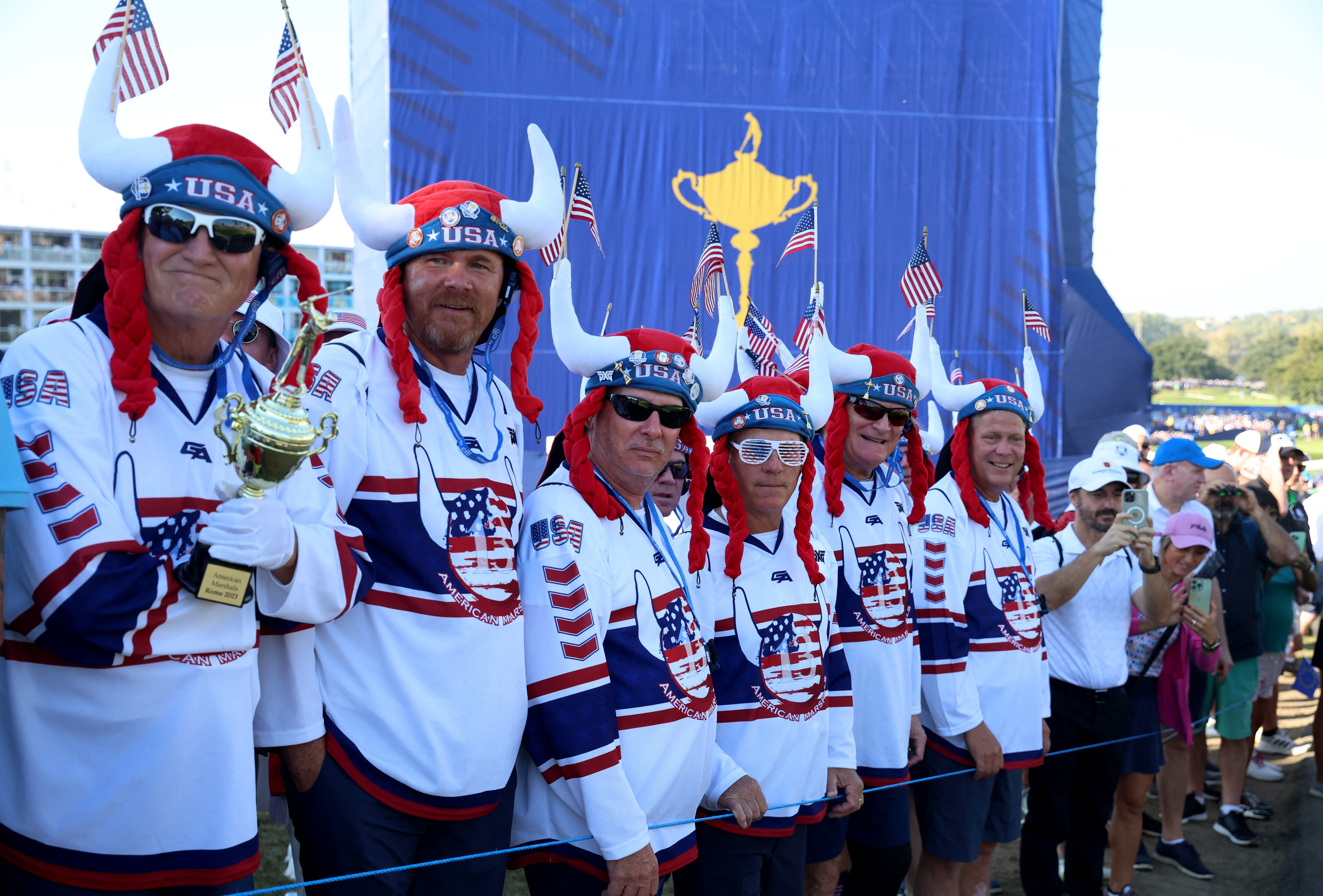 Ryder Cup Fans And Random Jerseys Spotted
