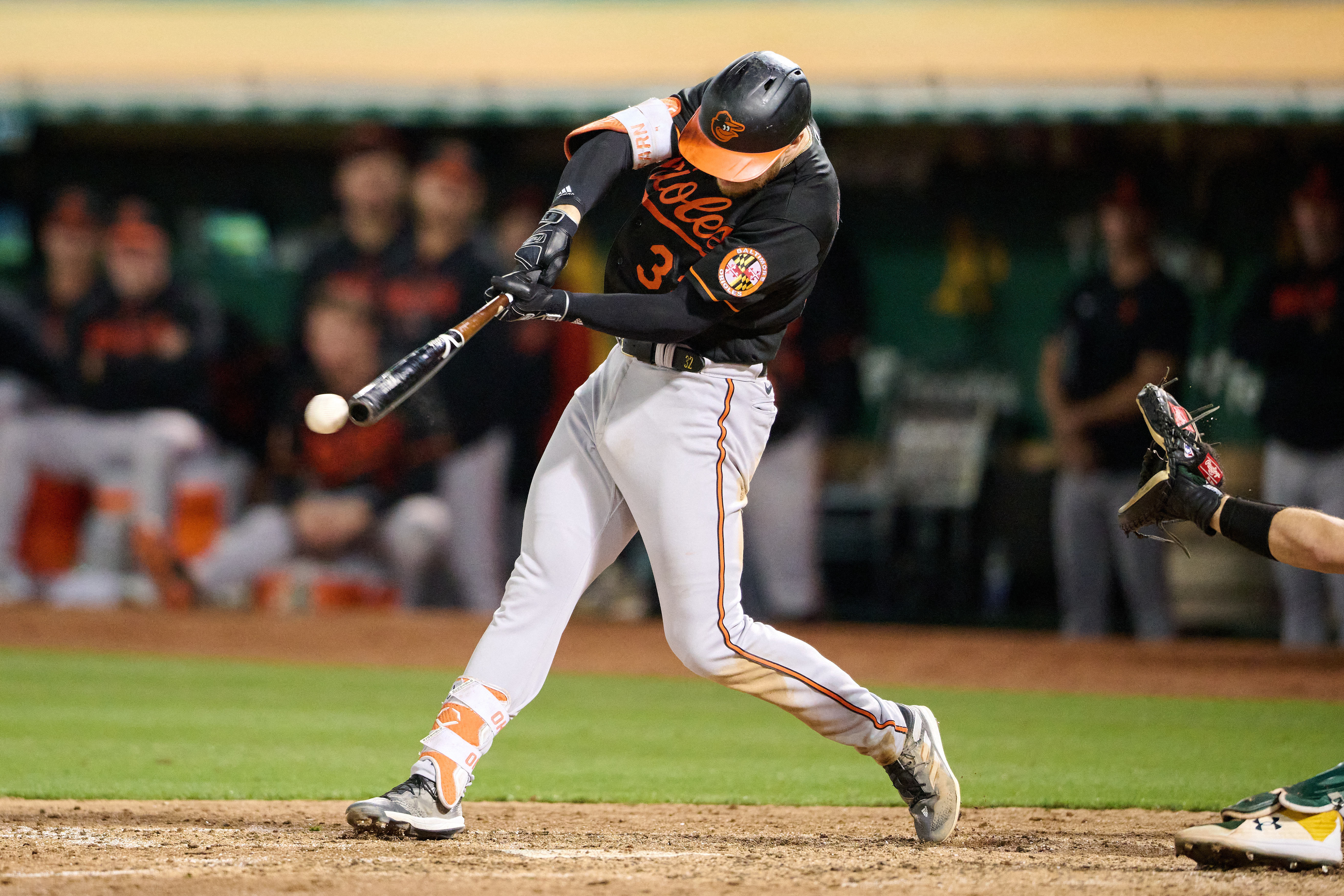 Orioles score early and often as they defeat Athletics