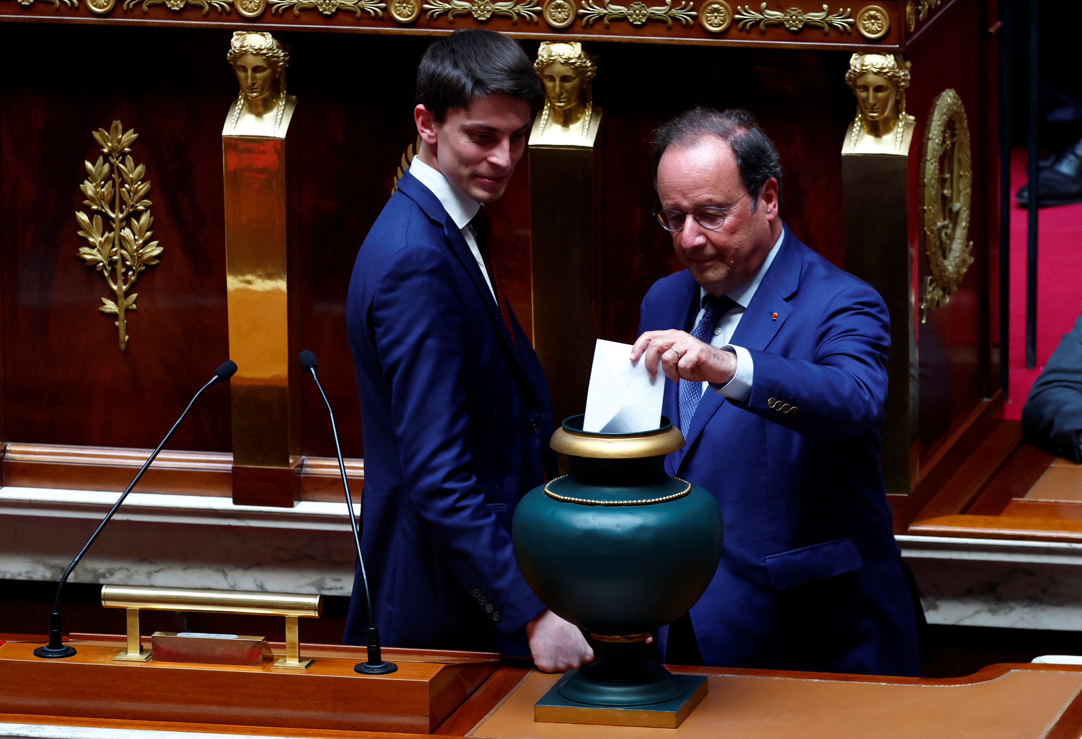 First session of newly elected French National Assembly in Paris