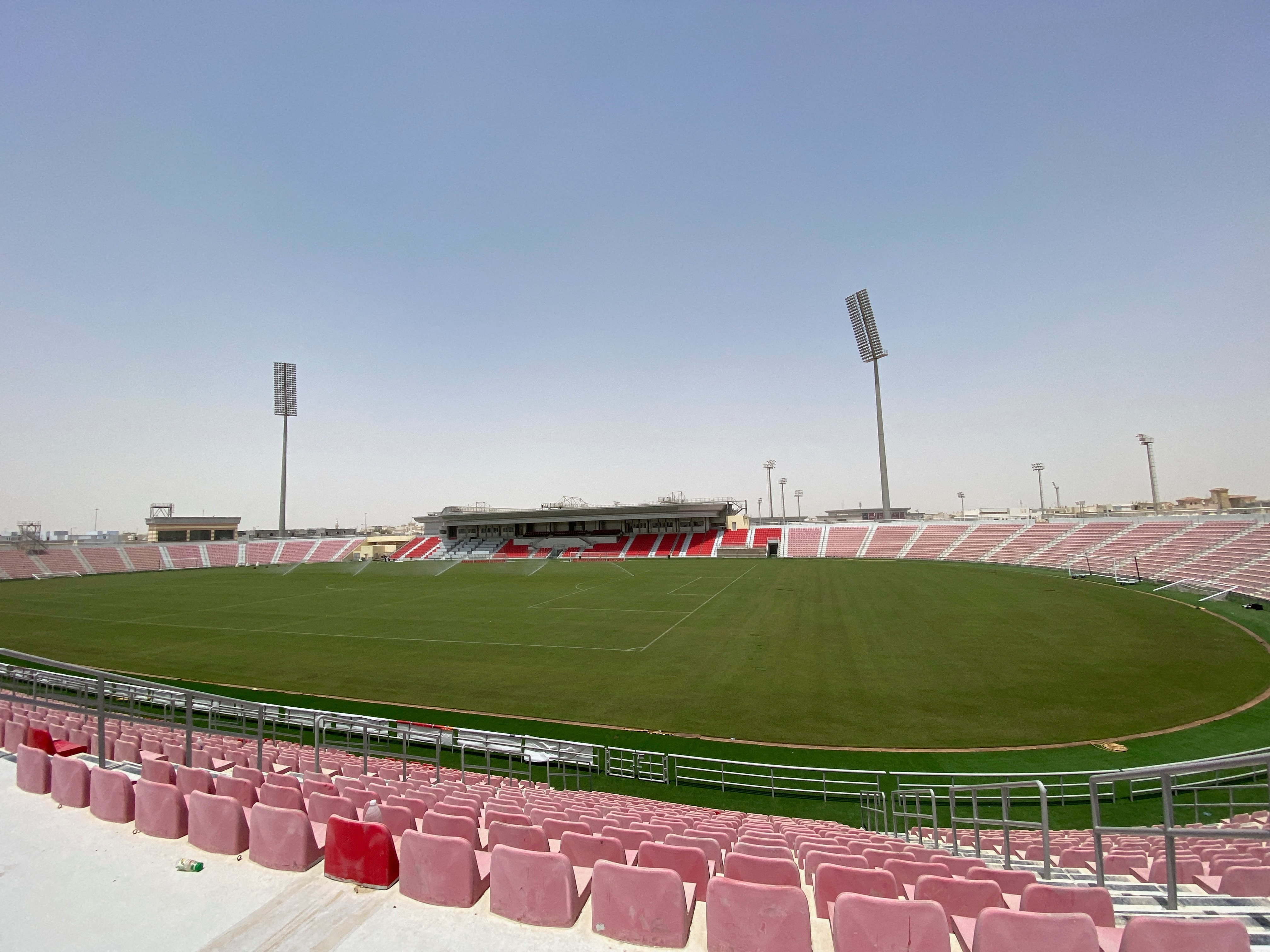 General view of Al Arabi Sports Complex Stadium which will be used for the FIFA World Cup Qatar 2022, Doha, Qatar