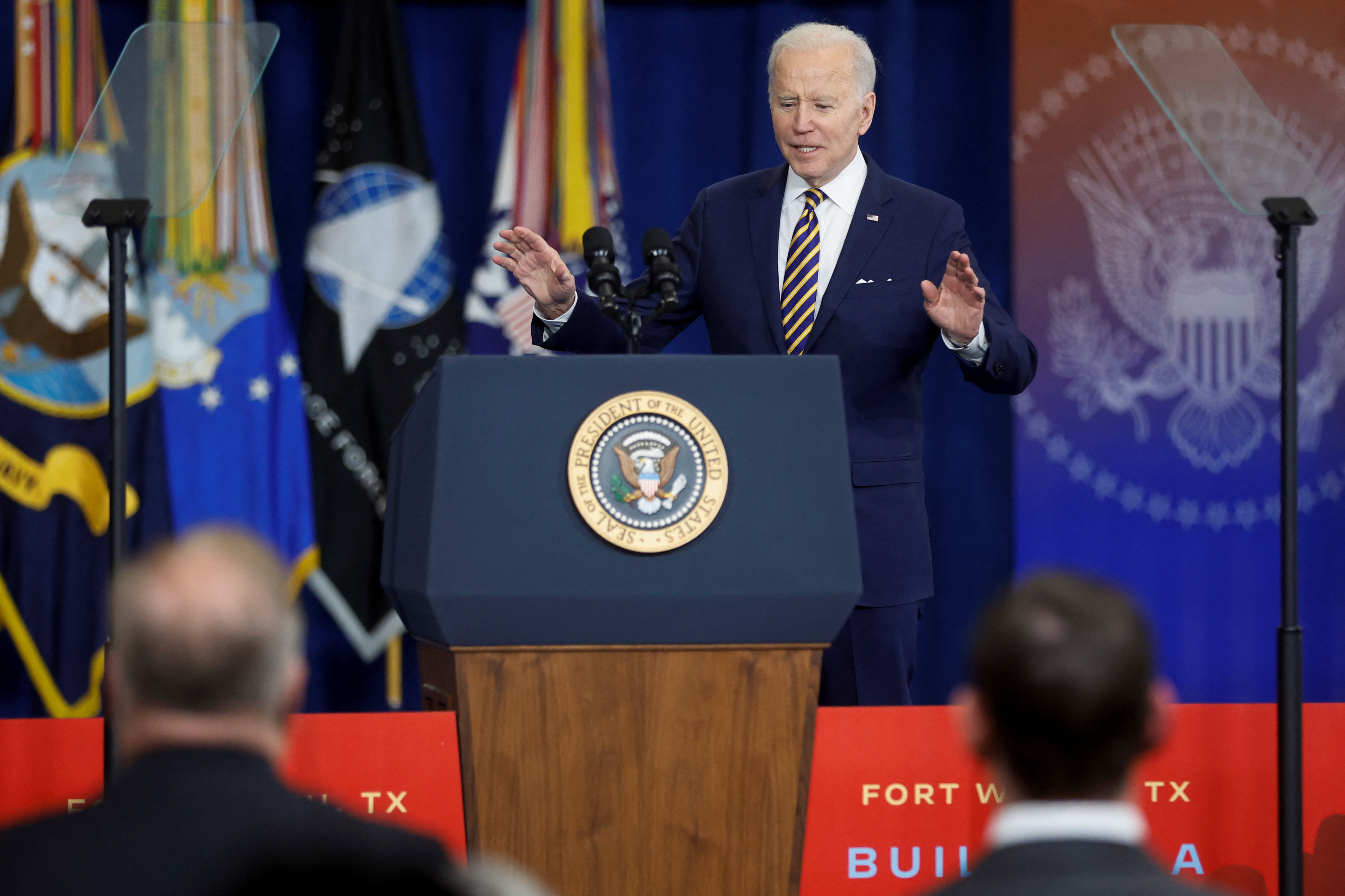 U.S. President Joe Biden travels to Texas