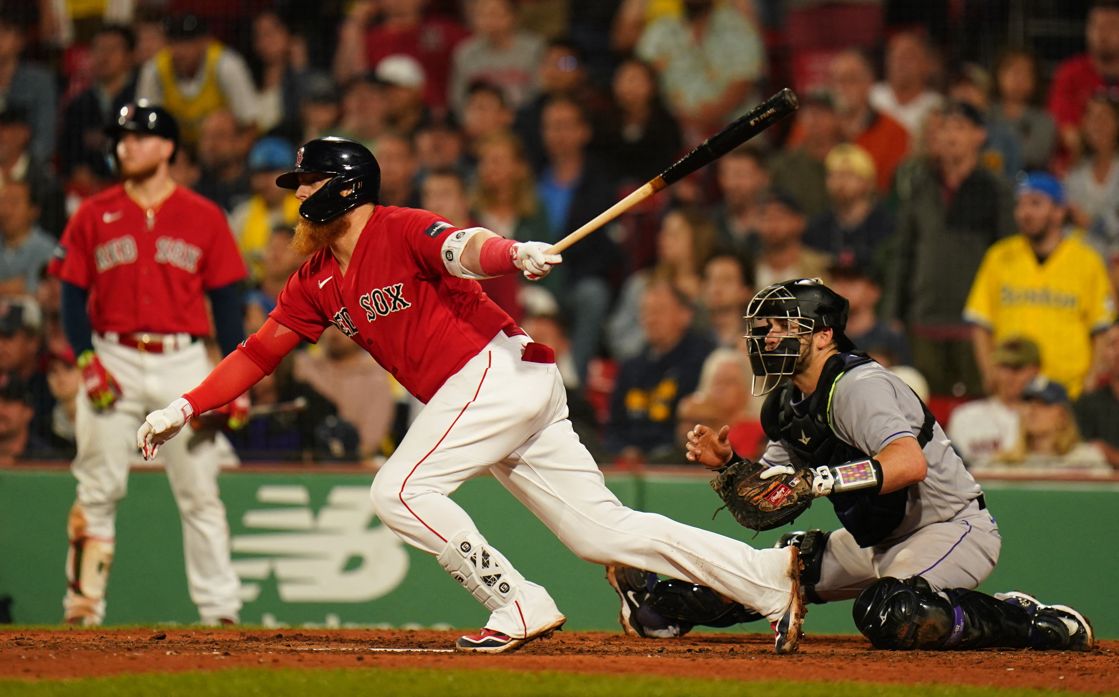 Napoli's two homers lift Red Sox over Angels