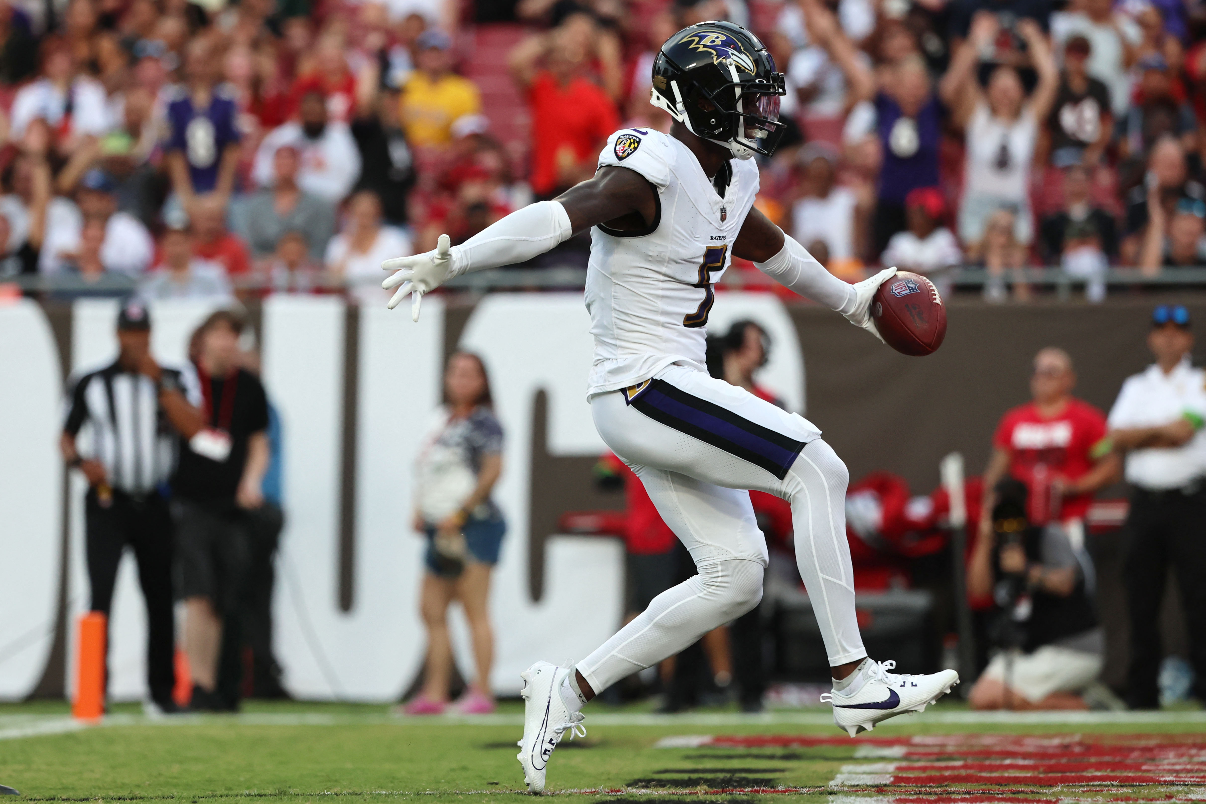 Highlights, quotes, and reactions from Ravens 26-20 loss to Tampa Bay