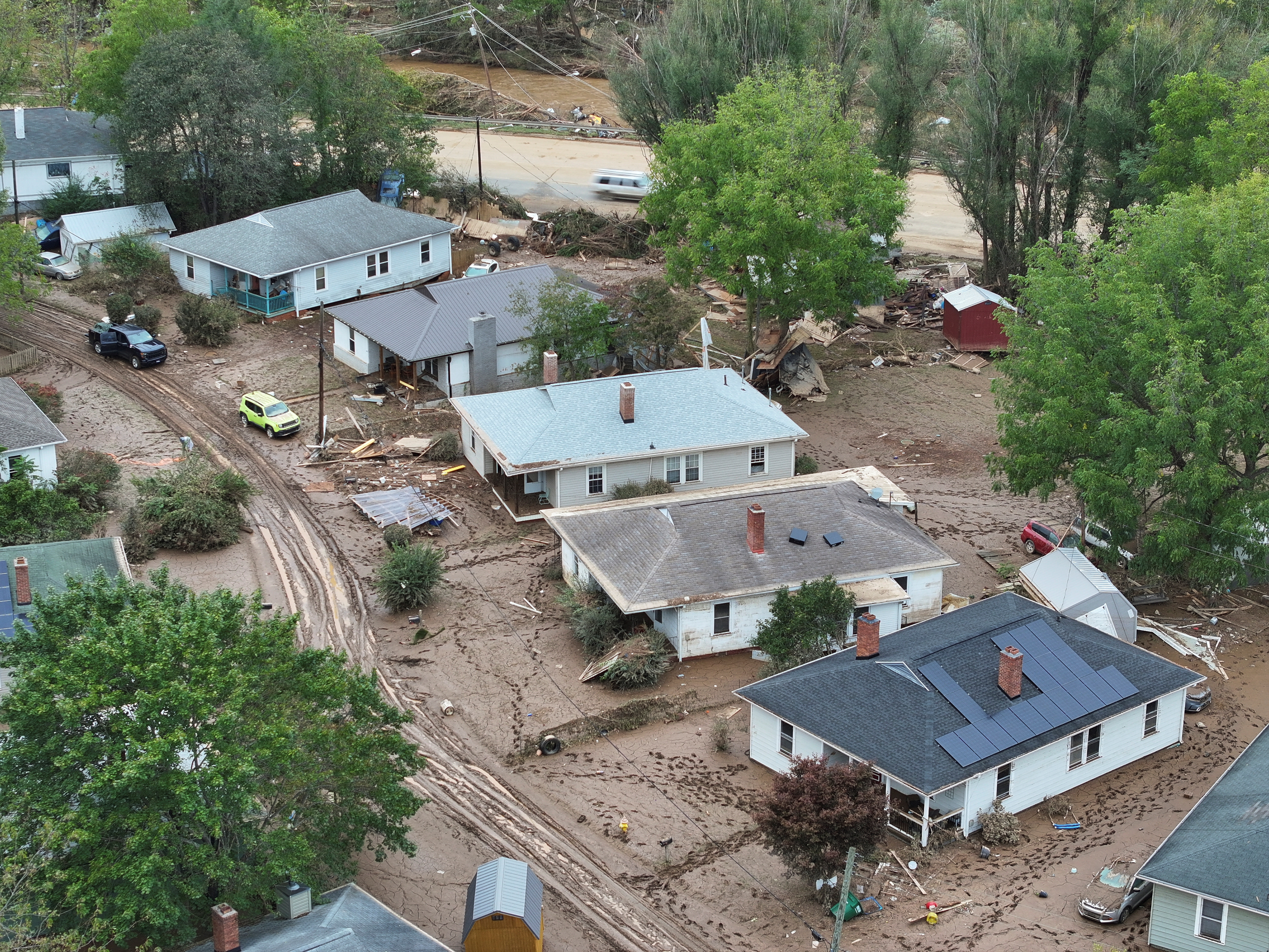 Devastating scenes from North Carolina in Helene's aftermath - October ...