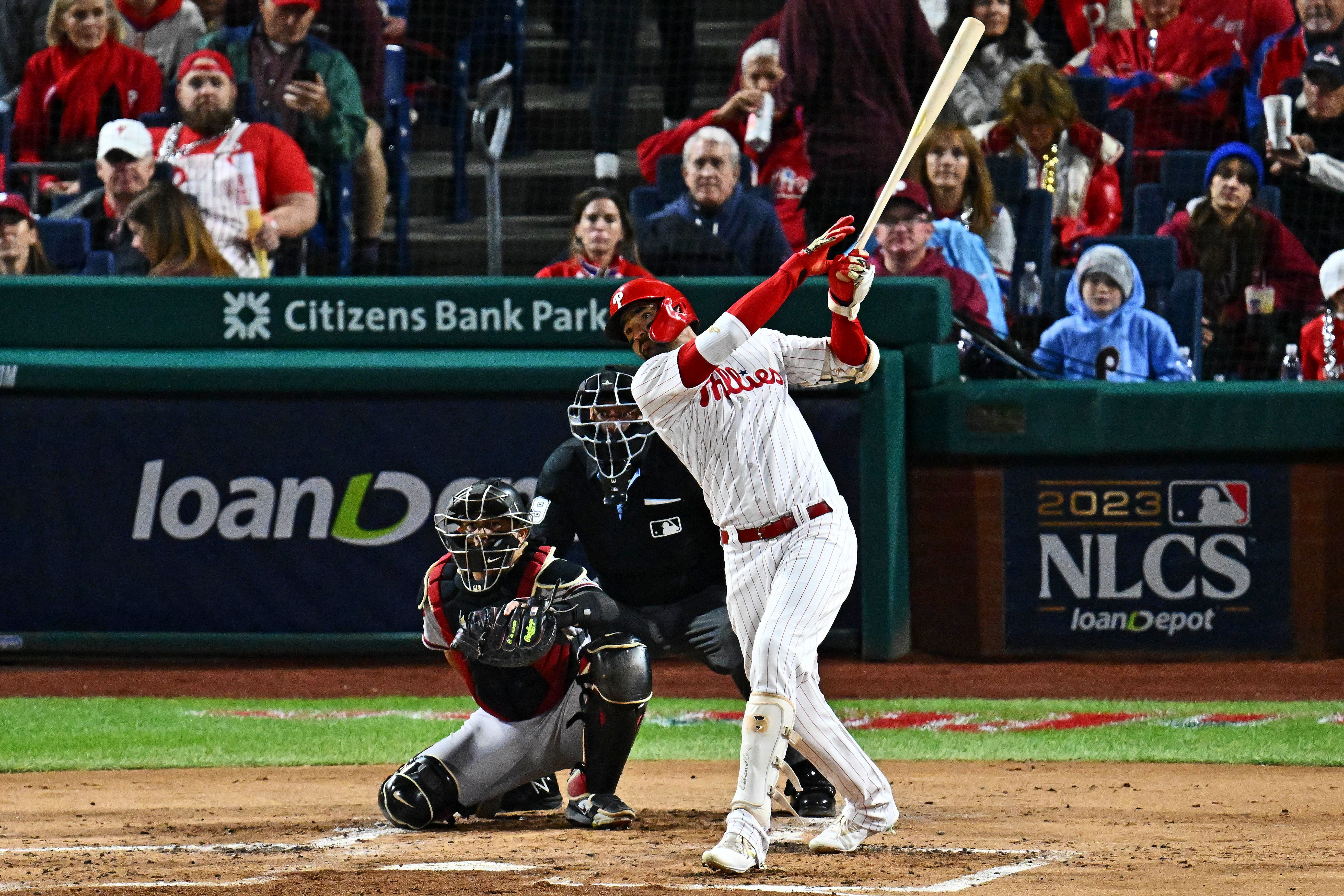 Early homers propel Phils past D-backs in NLCS opener - Field