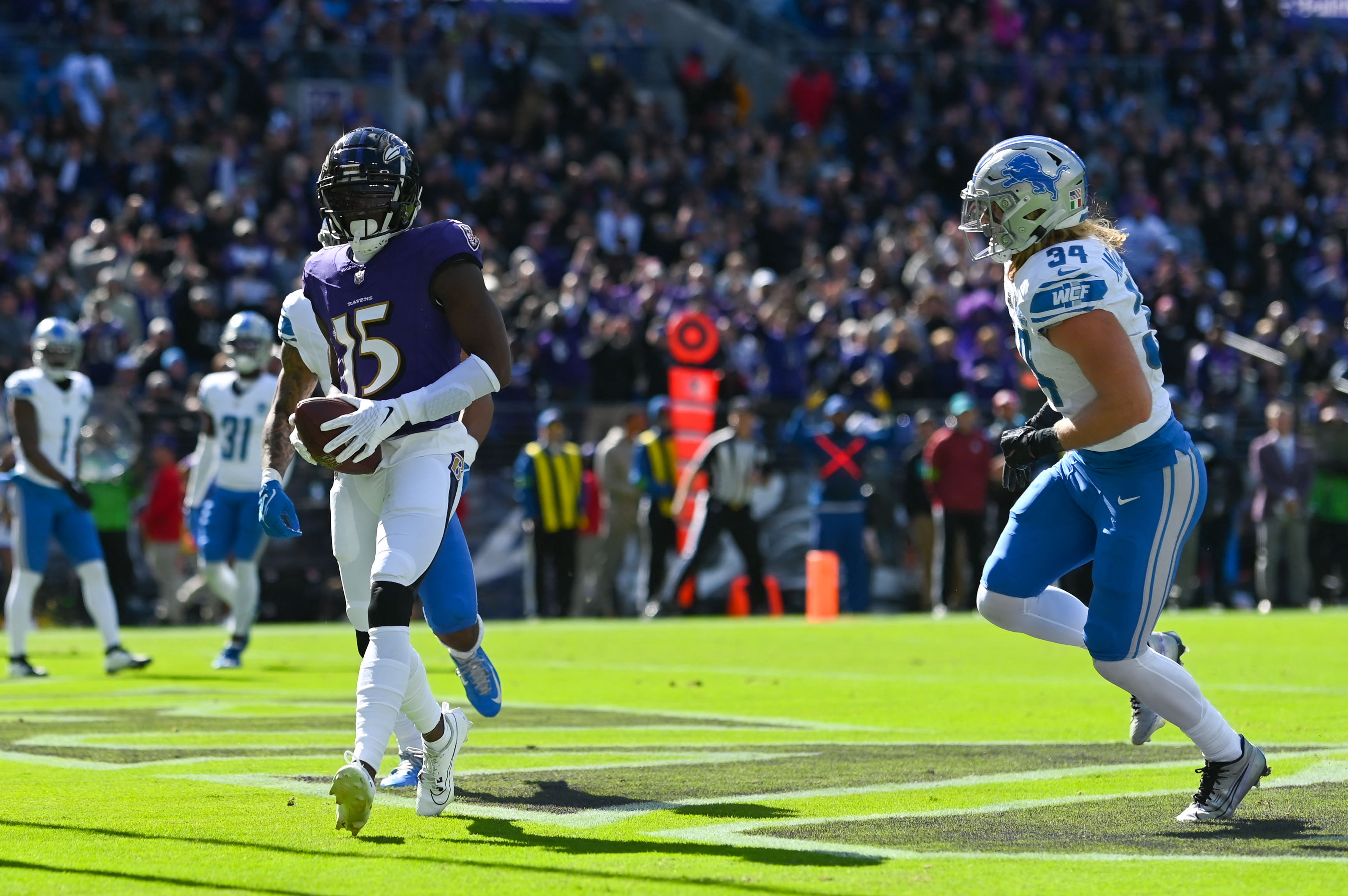 NFL: Detroit Lions at Baltimore Ravens