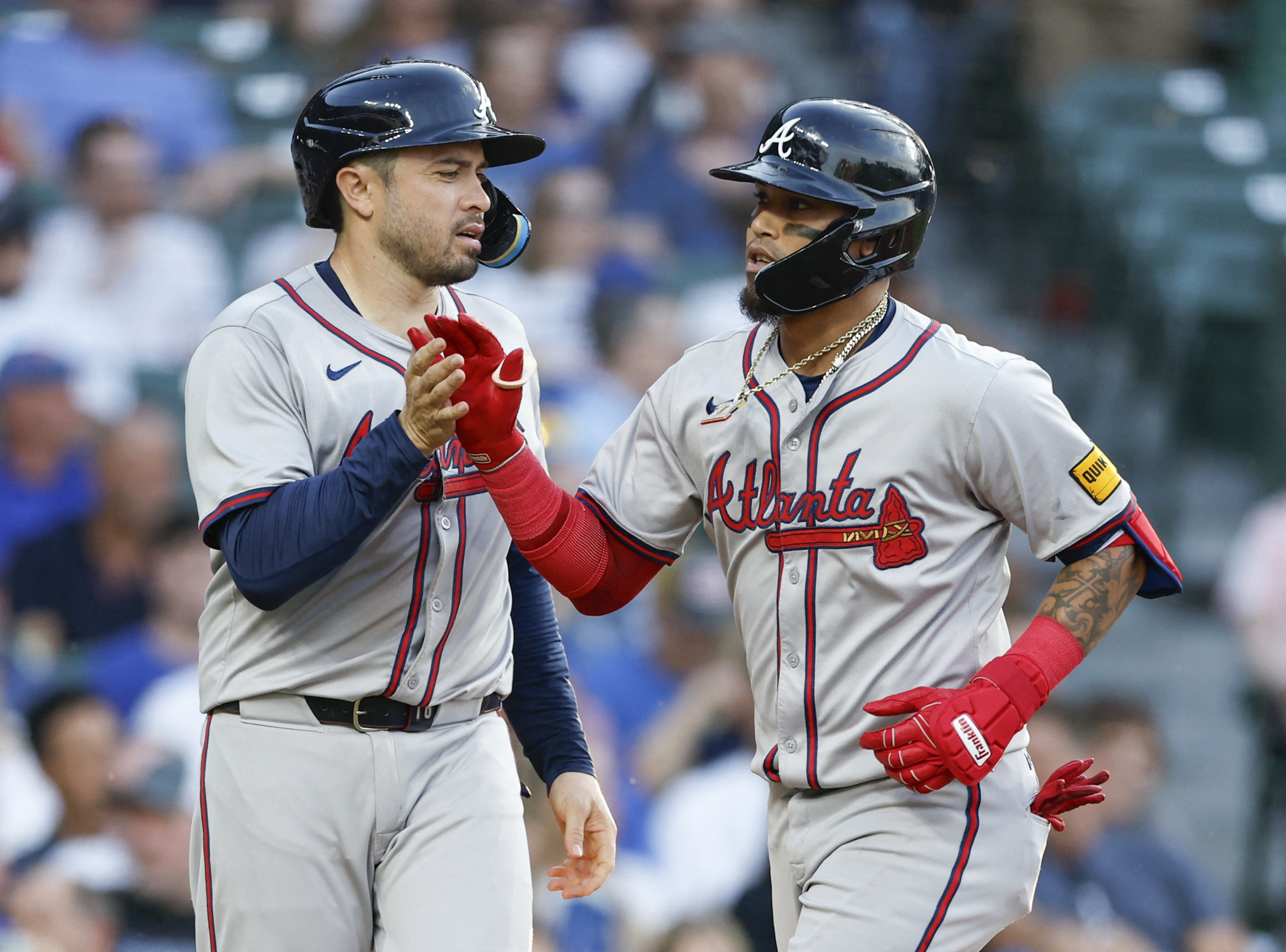 Cubs top Braves in 10 on Nico Hoerner's infield hit | Reuters