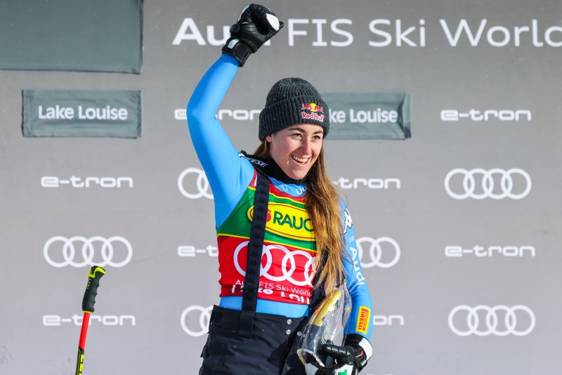 Goggia wins super-G to complete Lake Louise World Cup hat-trick | Reuters