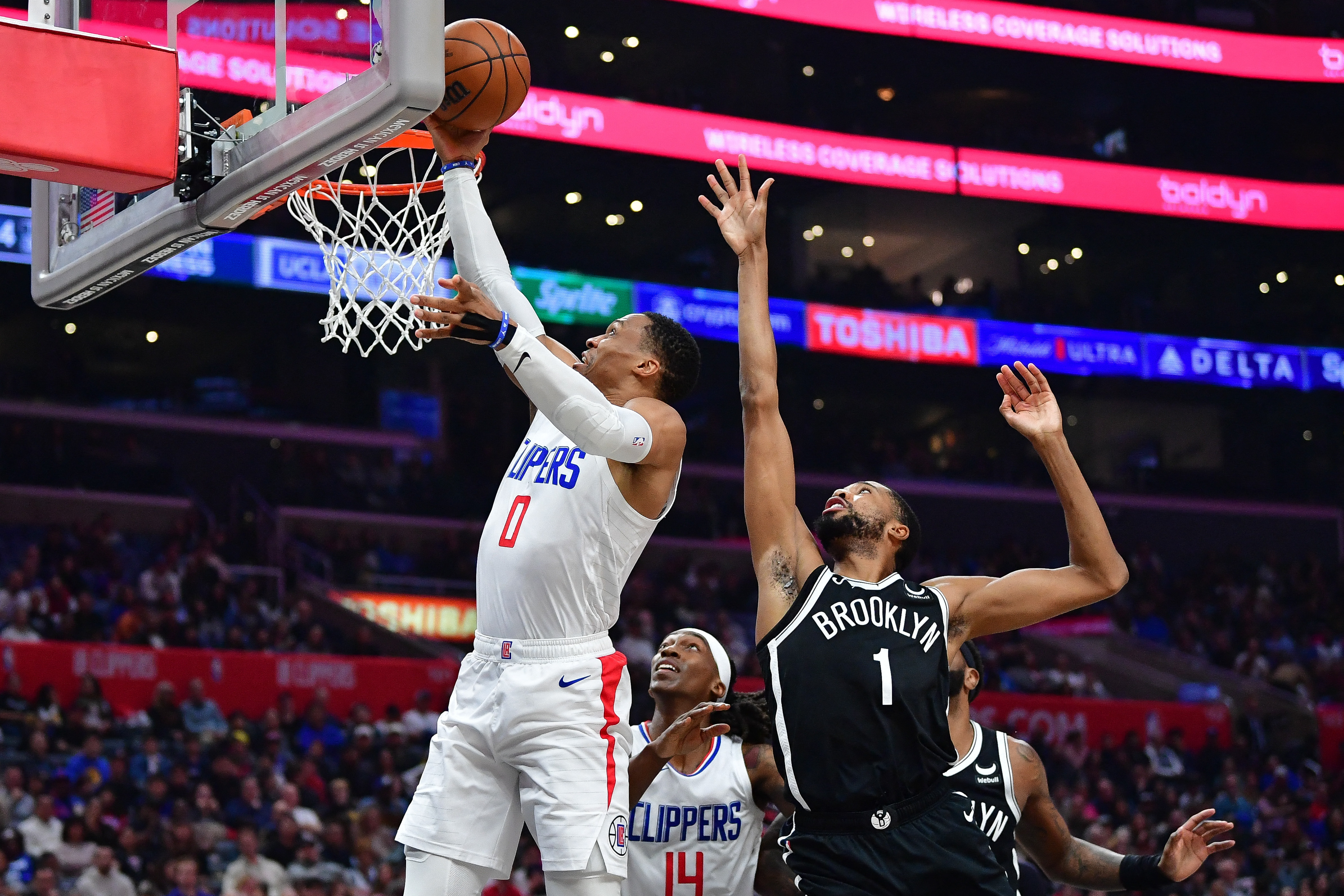 NBA: Brooklyn Nets at Los Angeles Clippers