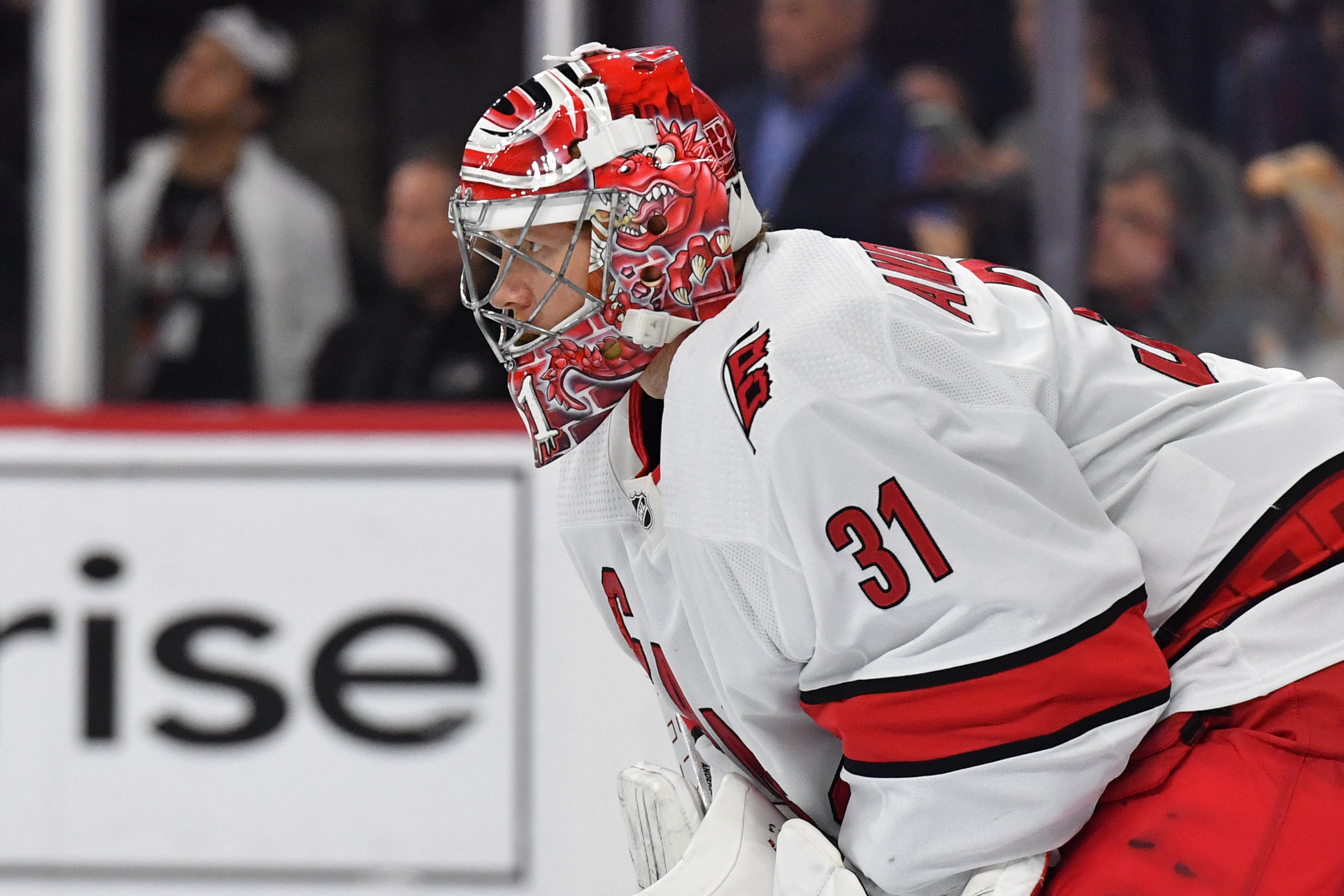 Canes G Frederik Andersen cleared to return to ice | Reuters