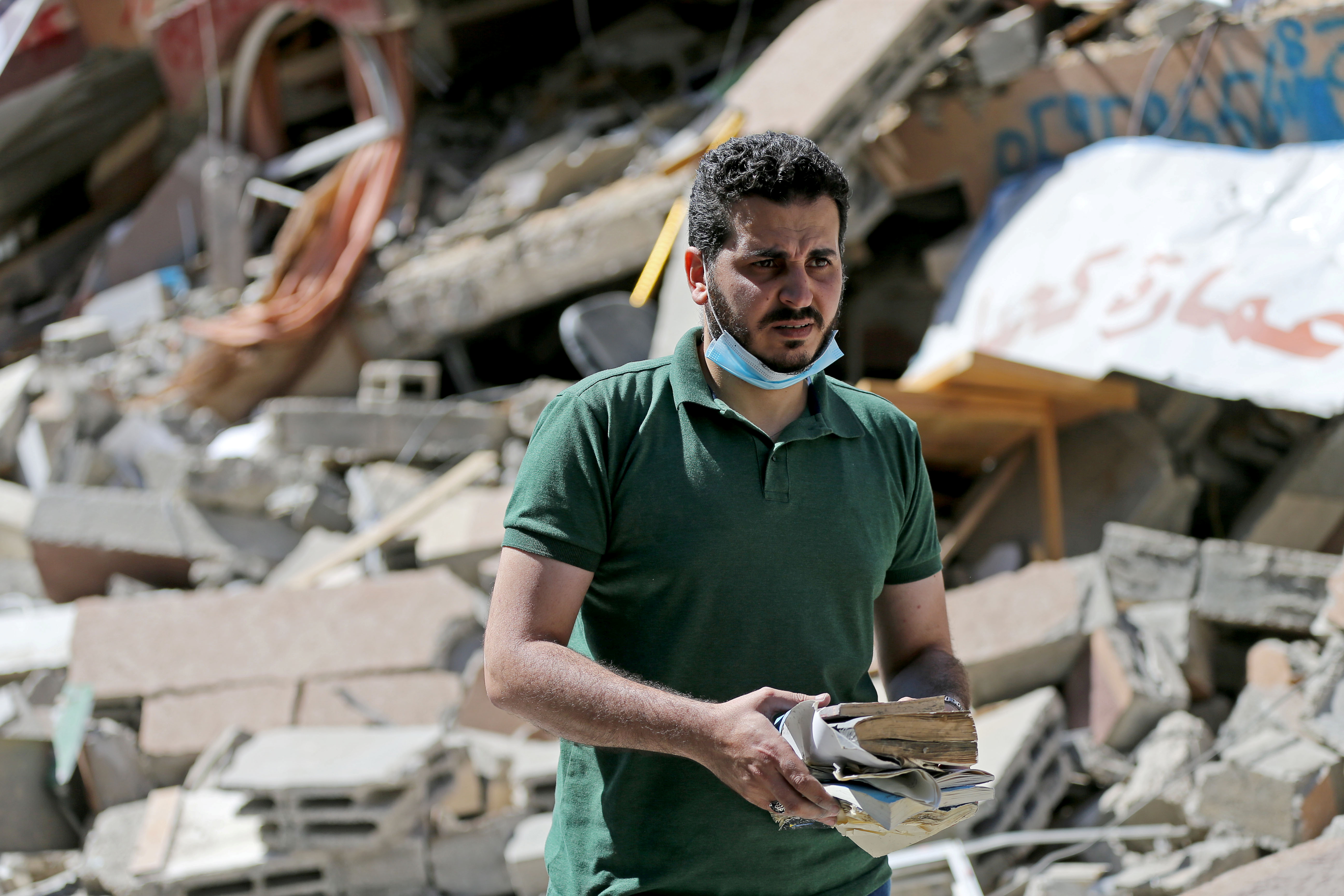 Destroyed in Israeli strike, Gaza's largest bookshop to be rebuilt after GoFundMe campaign