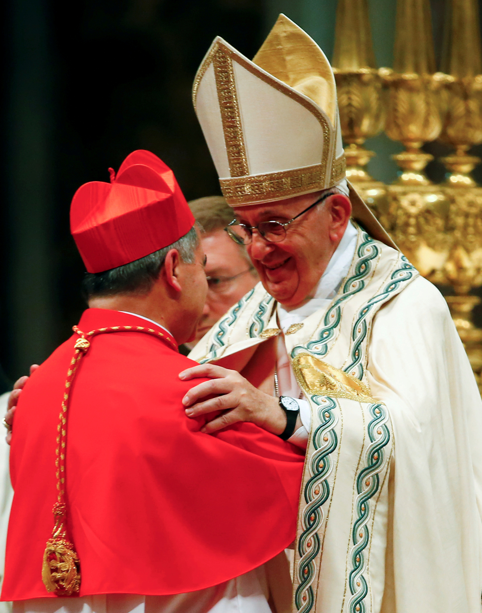 Pope Meets Cardinal He Fired, In Apparent Reconciliation | Reuters