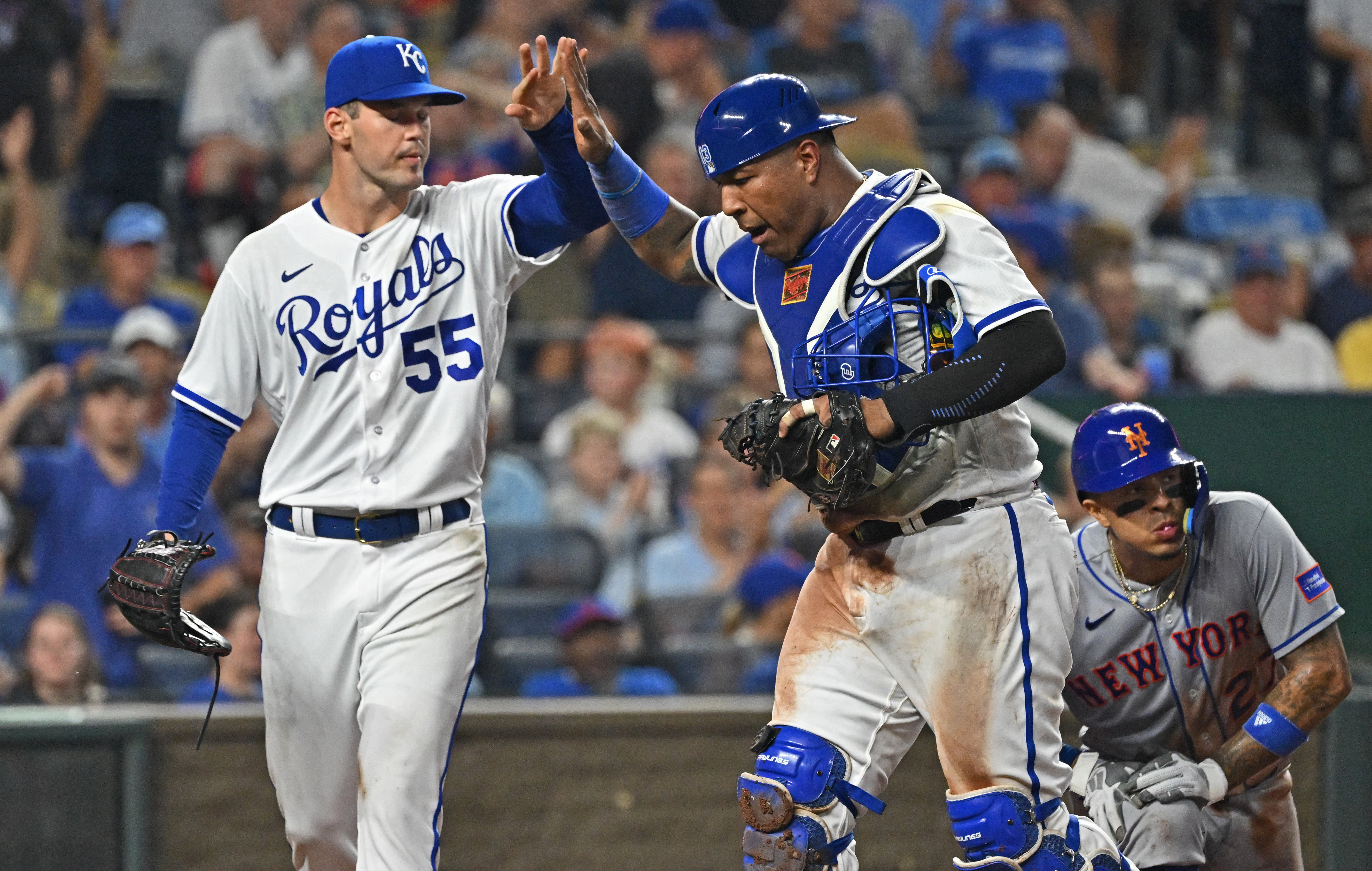 Mets get historically swept by Royals after trade deadline sale