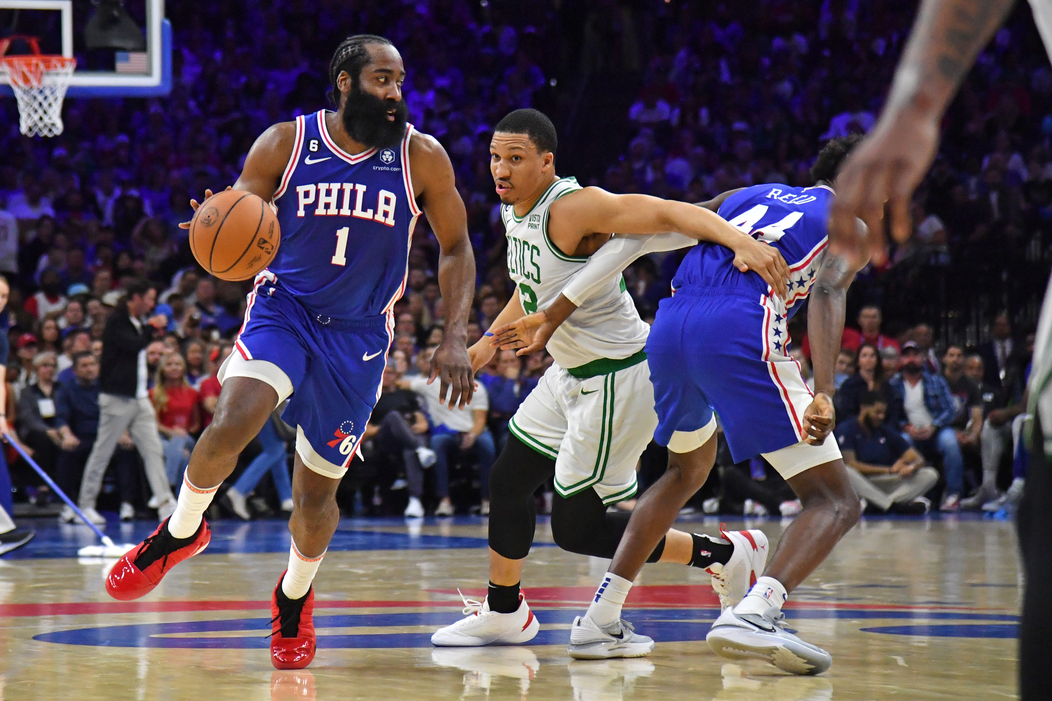 James Harden Leads Sixers to Victory, Ties Series vs. Boston