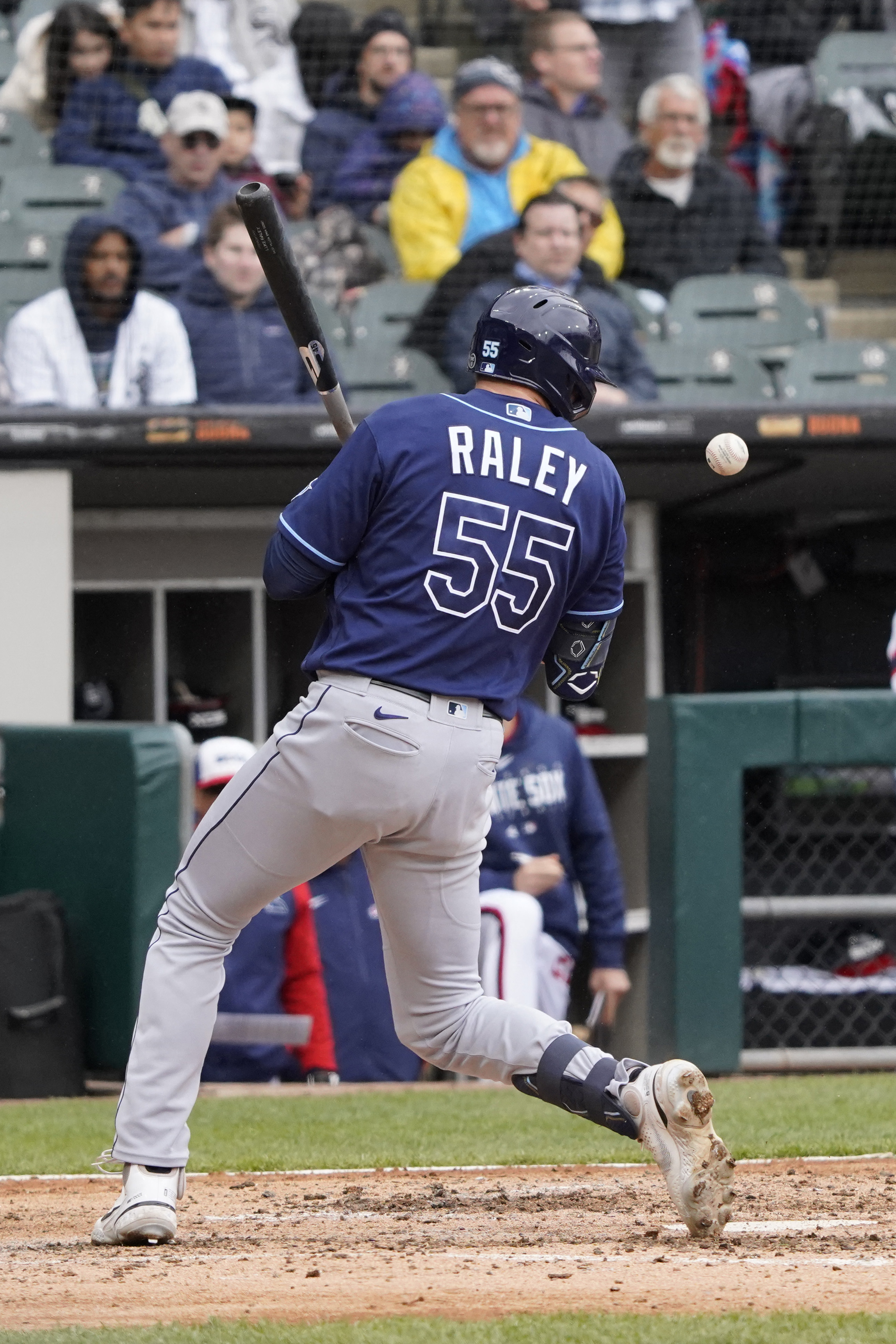 Vaughn, White Sox stop slide with wild 12-9 win against Rays