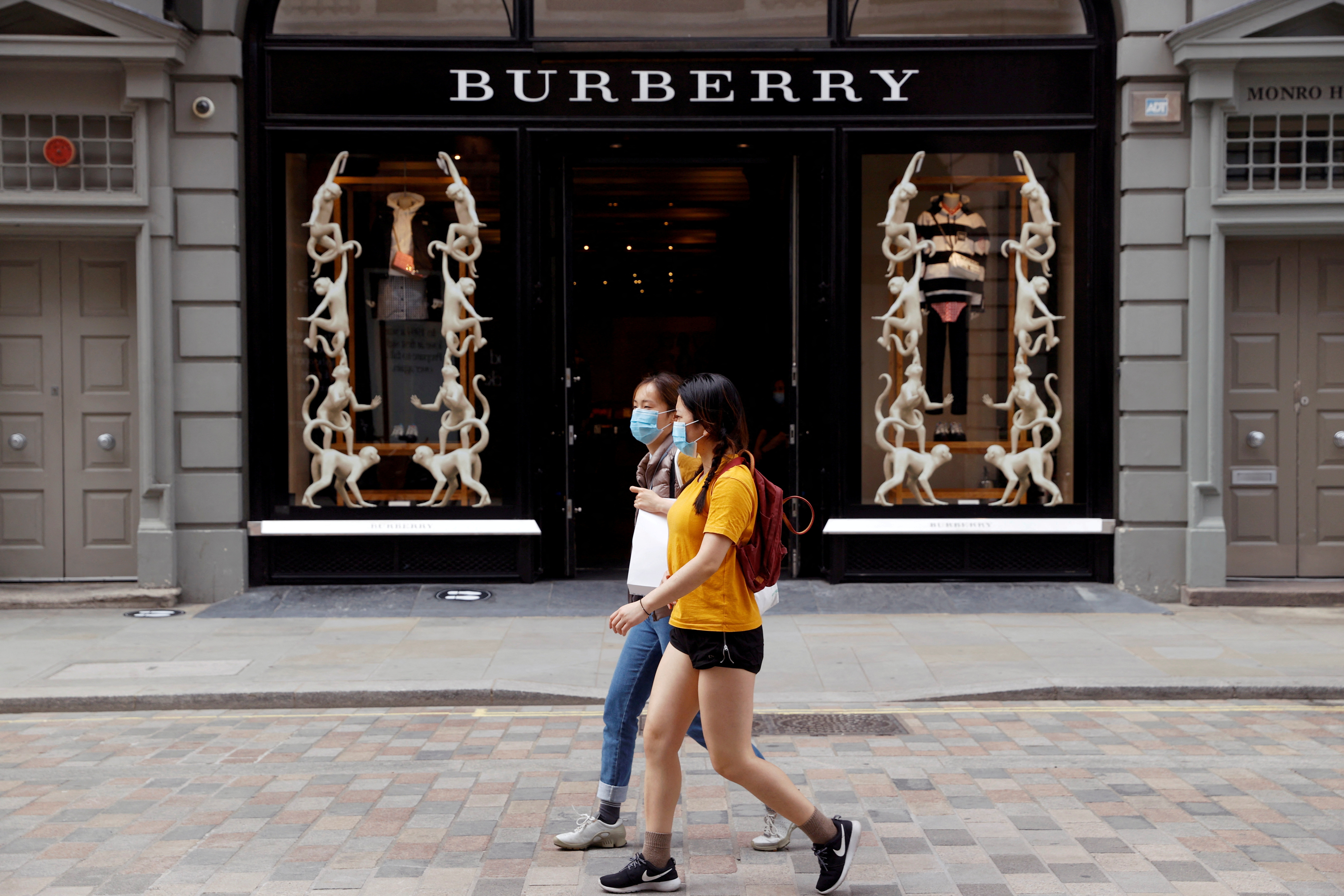 Burberry's reborn New Bond Street store reopens