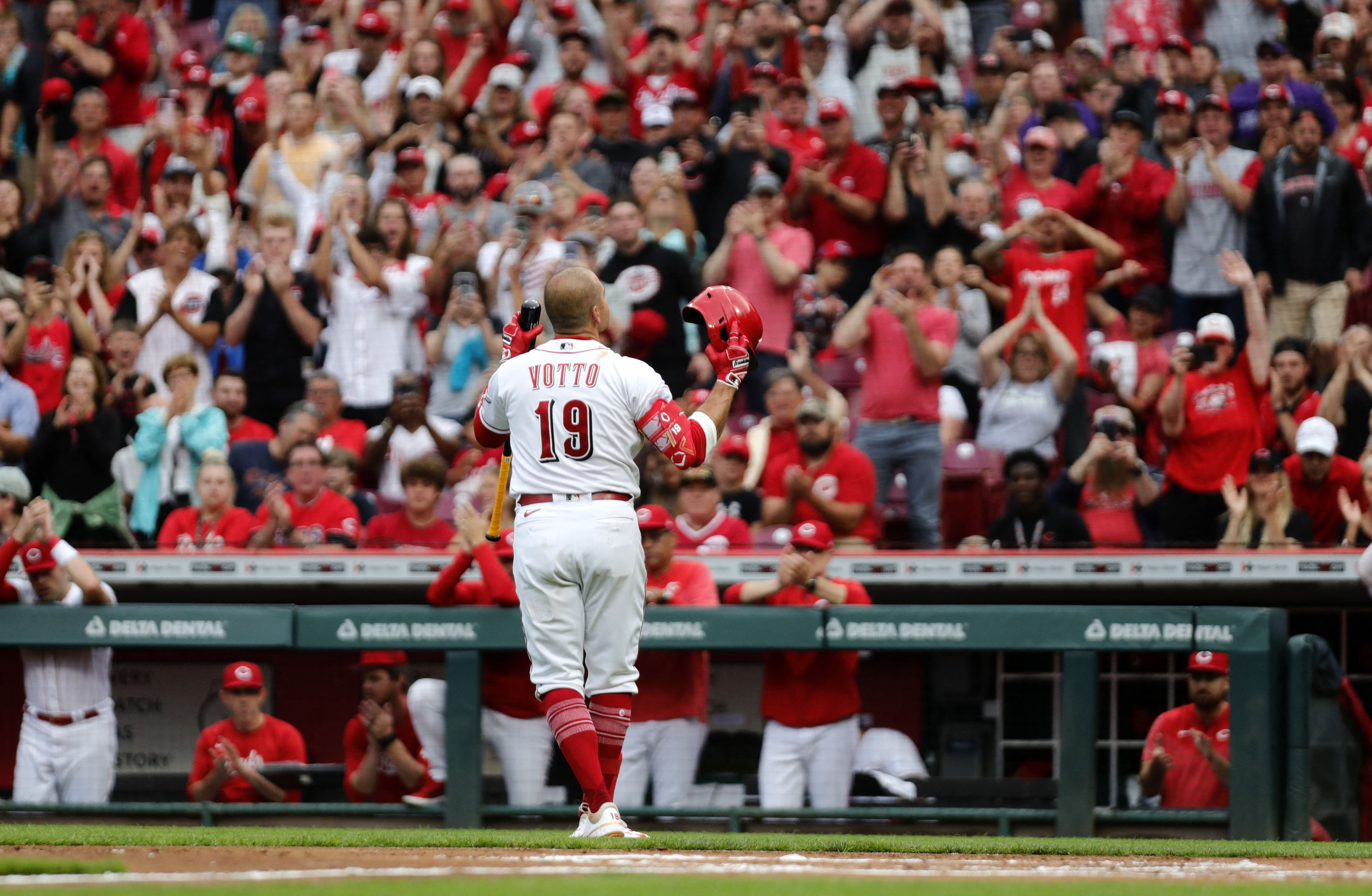 Joey Votto is BACK for the Cincinnati Reds the hottest team in MLB #shorts # mlb #baseball #reds 